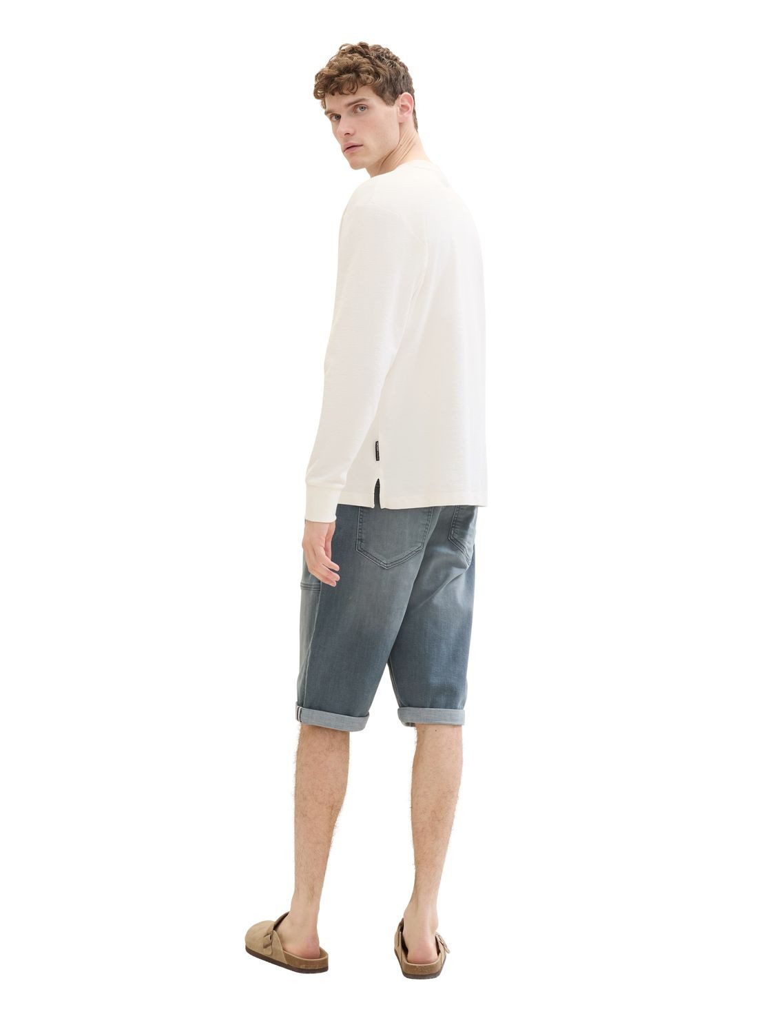 TOM TAILOR Bermudas MORRIS OVERKNEE mit Stretch