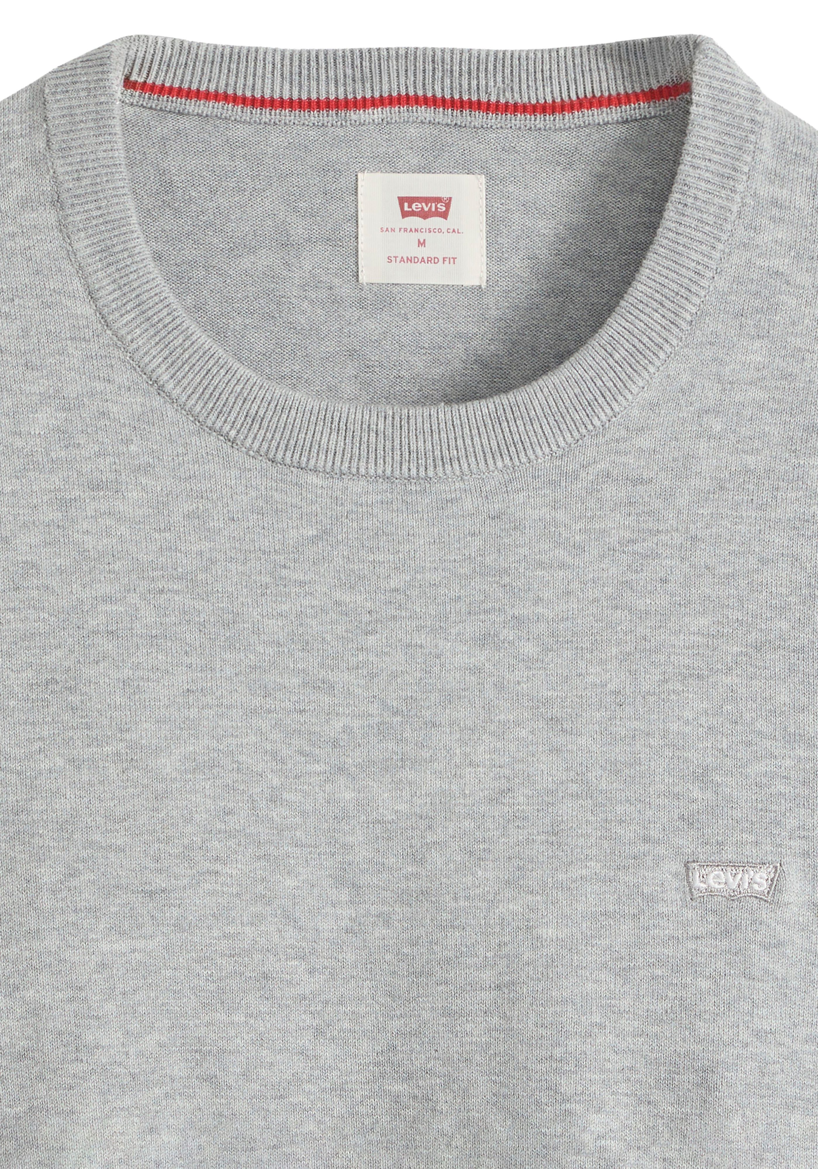 Levi's® Rundhalspullover LIGHTWEIGHT HM SWEATER Feingerippte Abschlüsse günstig online kaufen