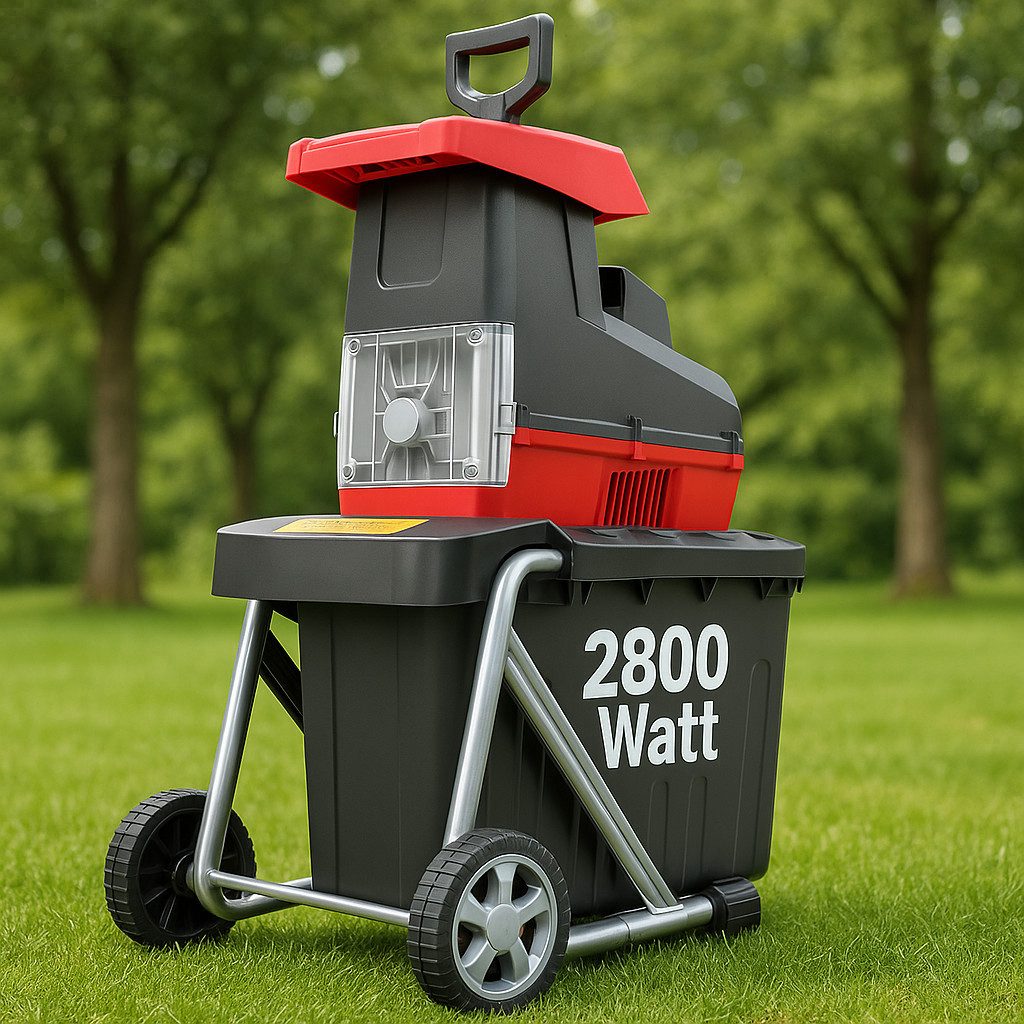 Onbest Messerhäcksler RS2844 mit Stopfer, 2800W, 60L Fangbox, 4,4 cm max. A günstig online kaufen