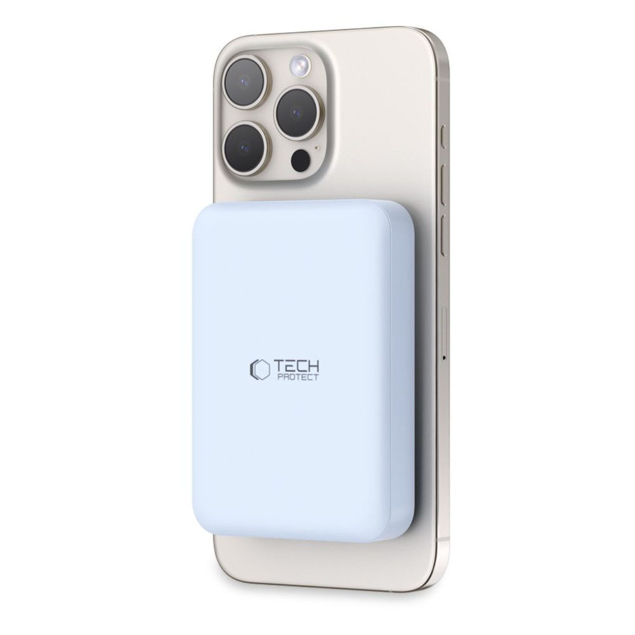 TECH PROTECT PB11 Powerbank PB11 10000 mAh (5, 9, 12 V), MagSafe Powerbank mit 15 W Schnellladung