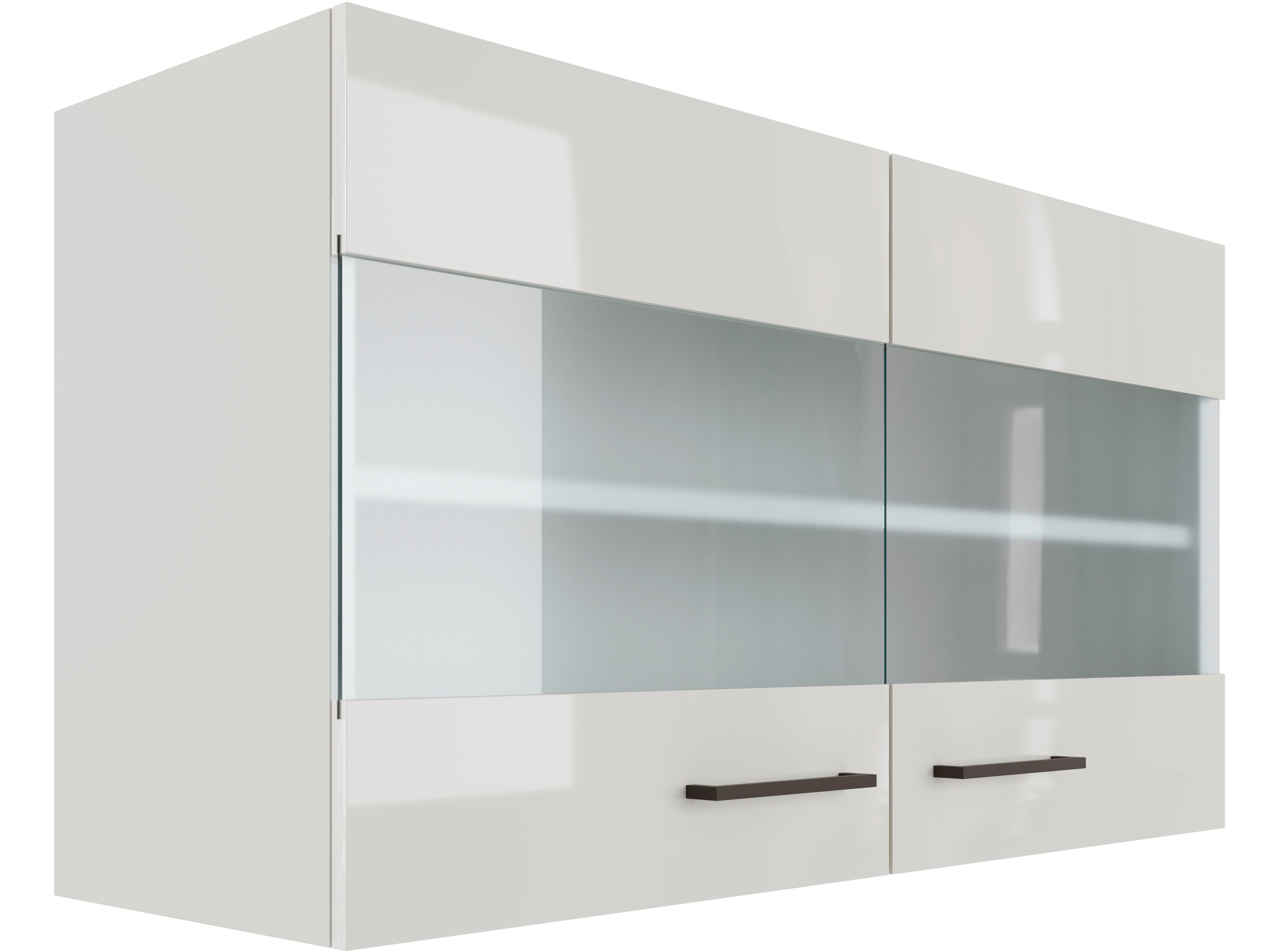 Flex-Well Glashängeschrank Lund (B x H x T) 100 x 54,8 x 32 cm, individuell kombinierbar