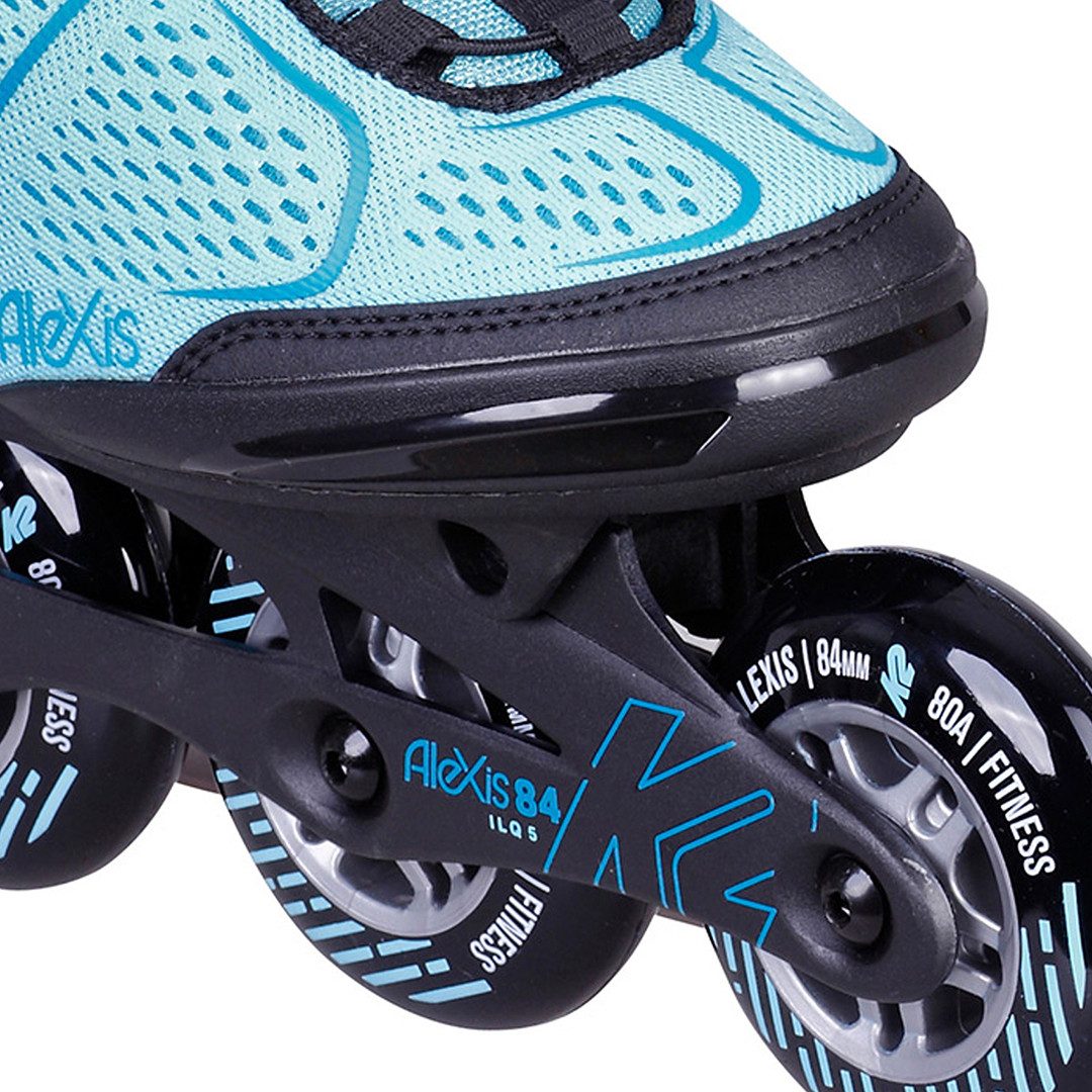 K2 Inlineskates K2 ALEXIS 84 SPEED ALU Inline Skate turquise/black