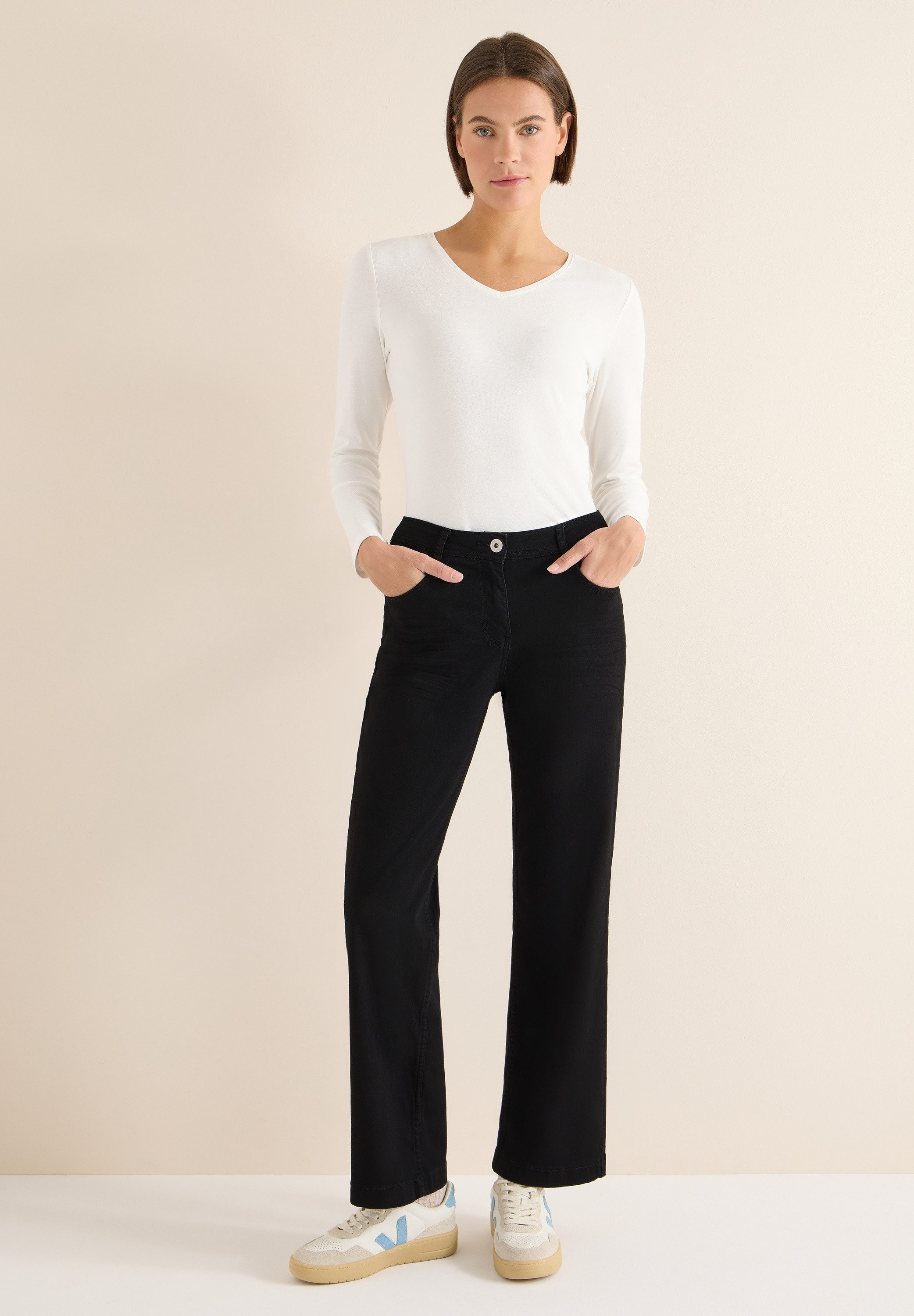 CECIL Loose-fit-Jeans 5-Pocket-Style