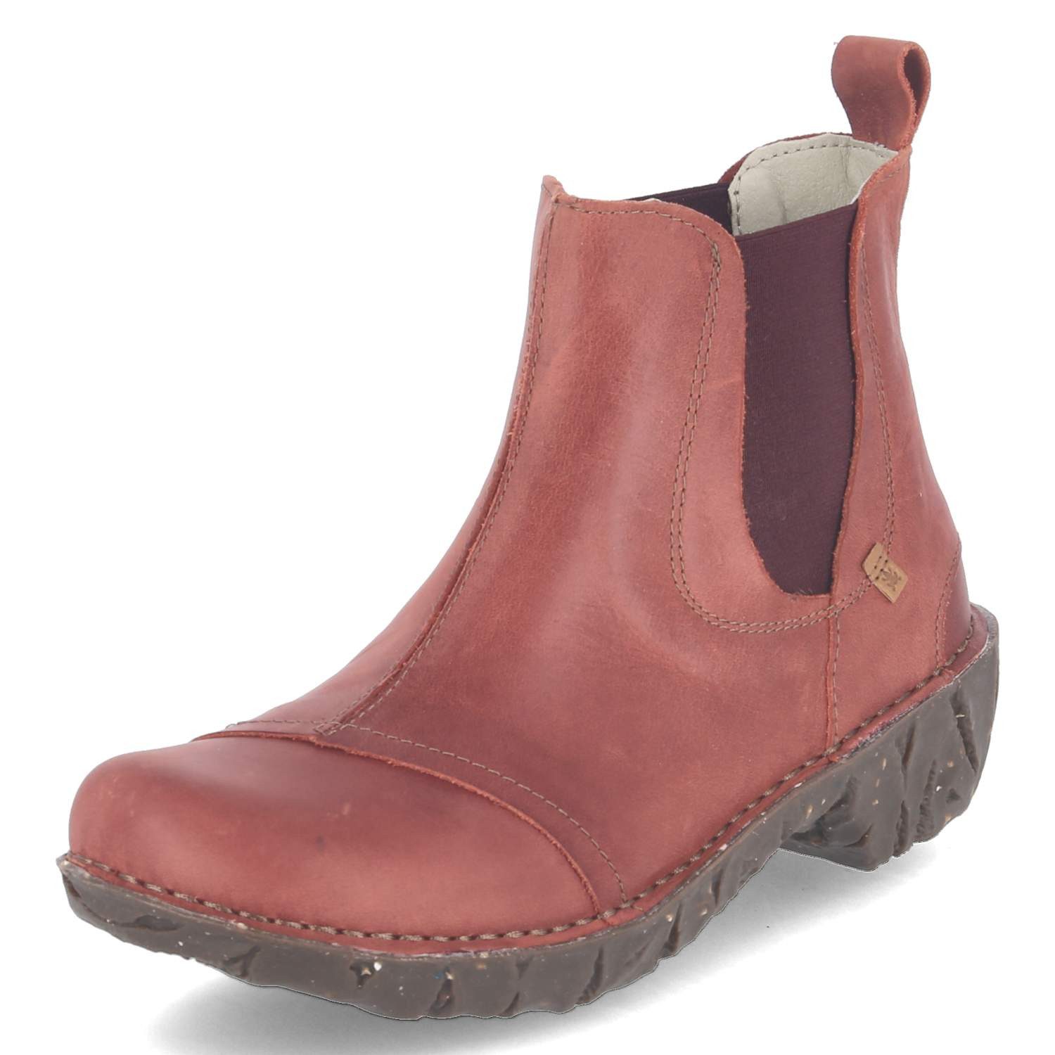 El Naturalista El Naturalista N158 caldera yggdrasil Damen Leder rot Schlupfstiefel