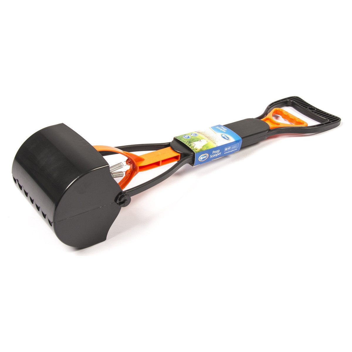 DUVO+ Schaufel Kotschaufel schwarz/orange