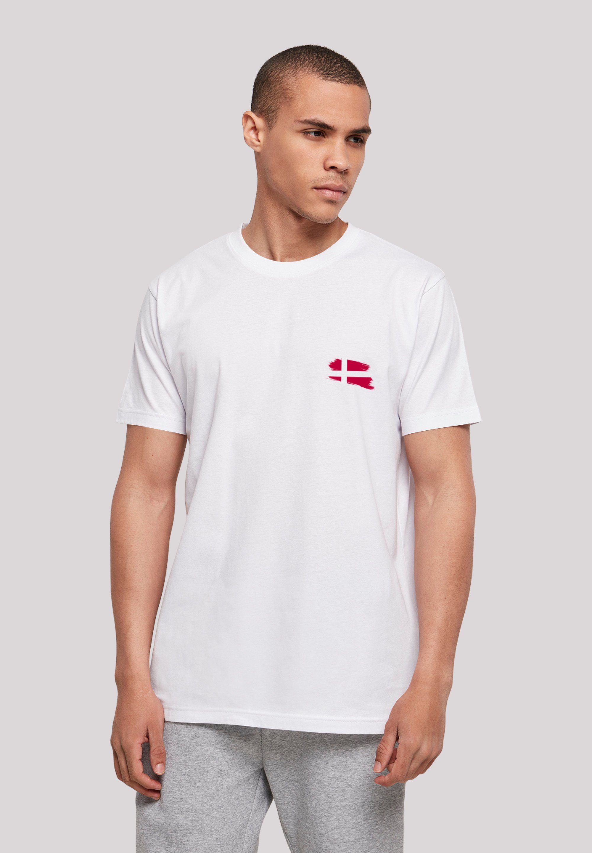 F4NT4STIC T-Shirt "Dänemark Flagge Denmark", Print günstig online kaufen