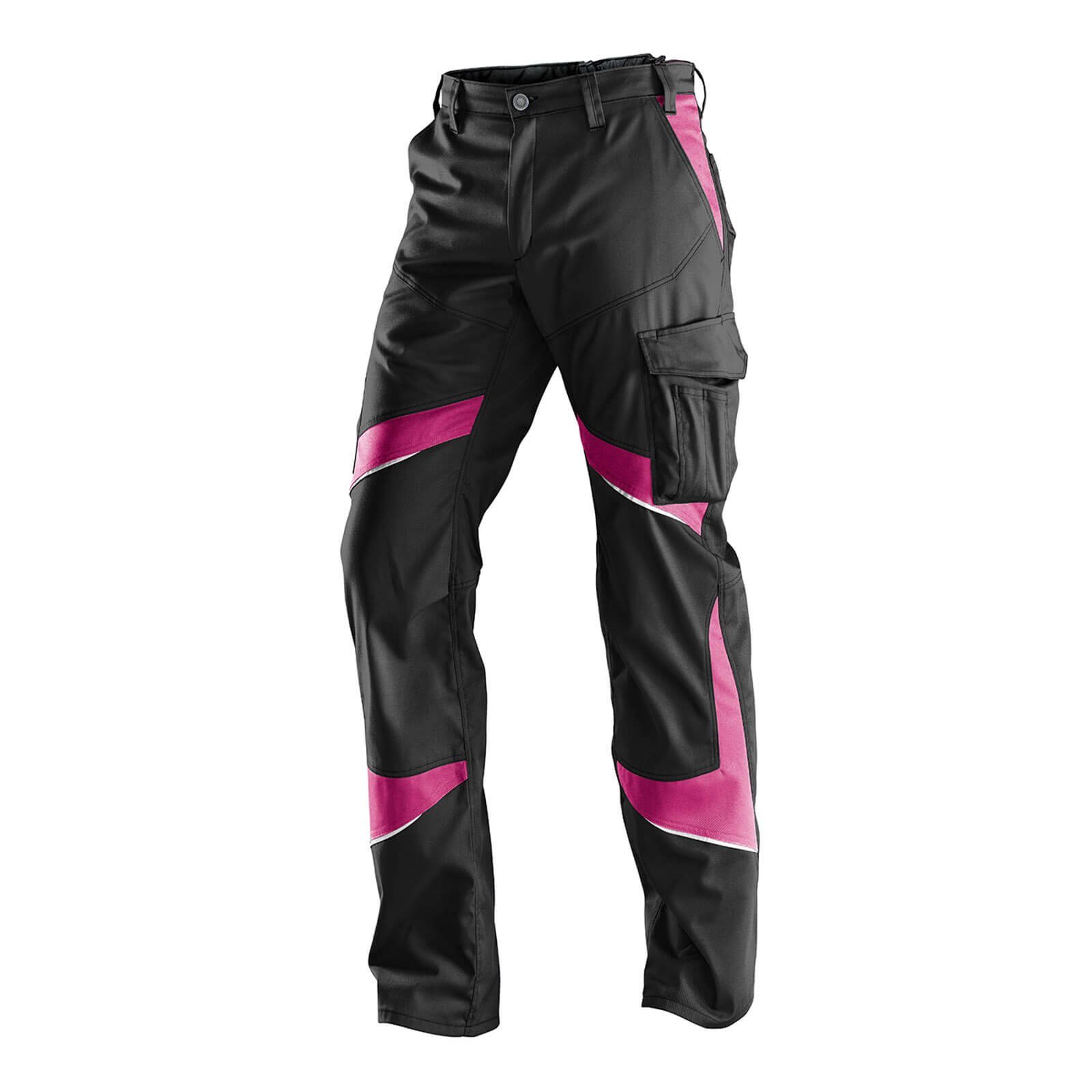 Kübler Arbeitshose Kübler Activiq Damenhose schwarz/pink