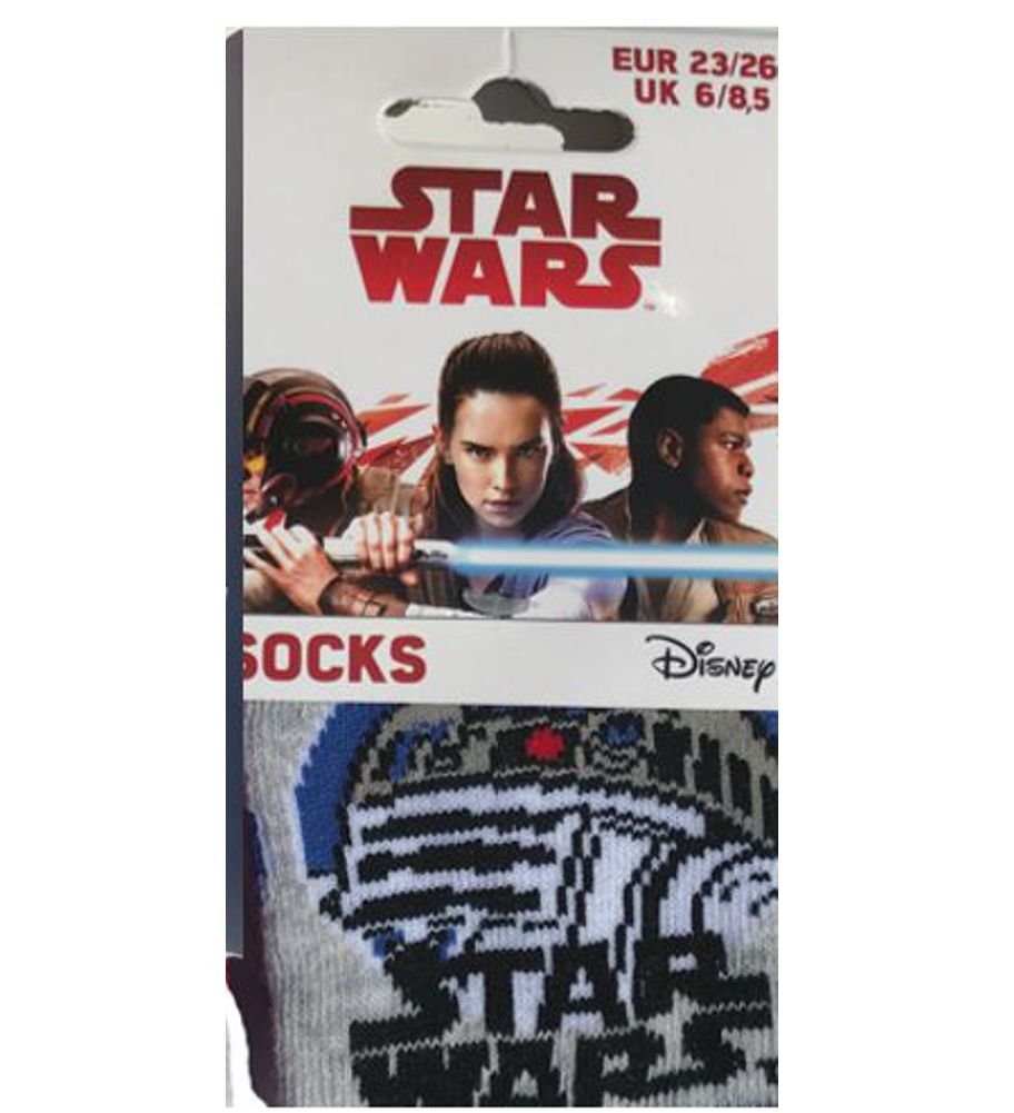 Star Wars Strümpfe STAR WARS Kindersocken Strümpfe Jungen + Mädchen 23/26 27/30 31/34 Star Wars