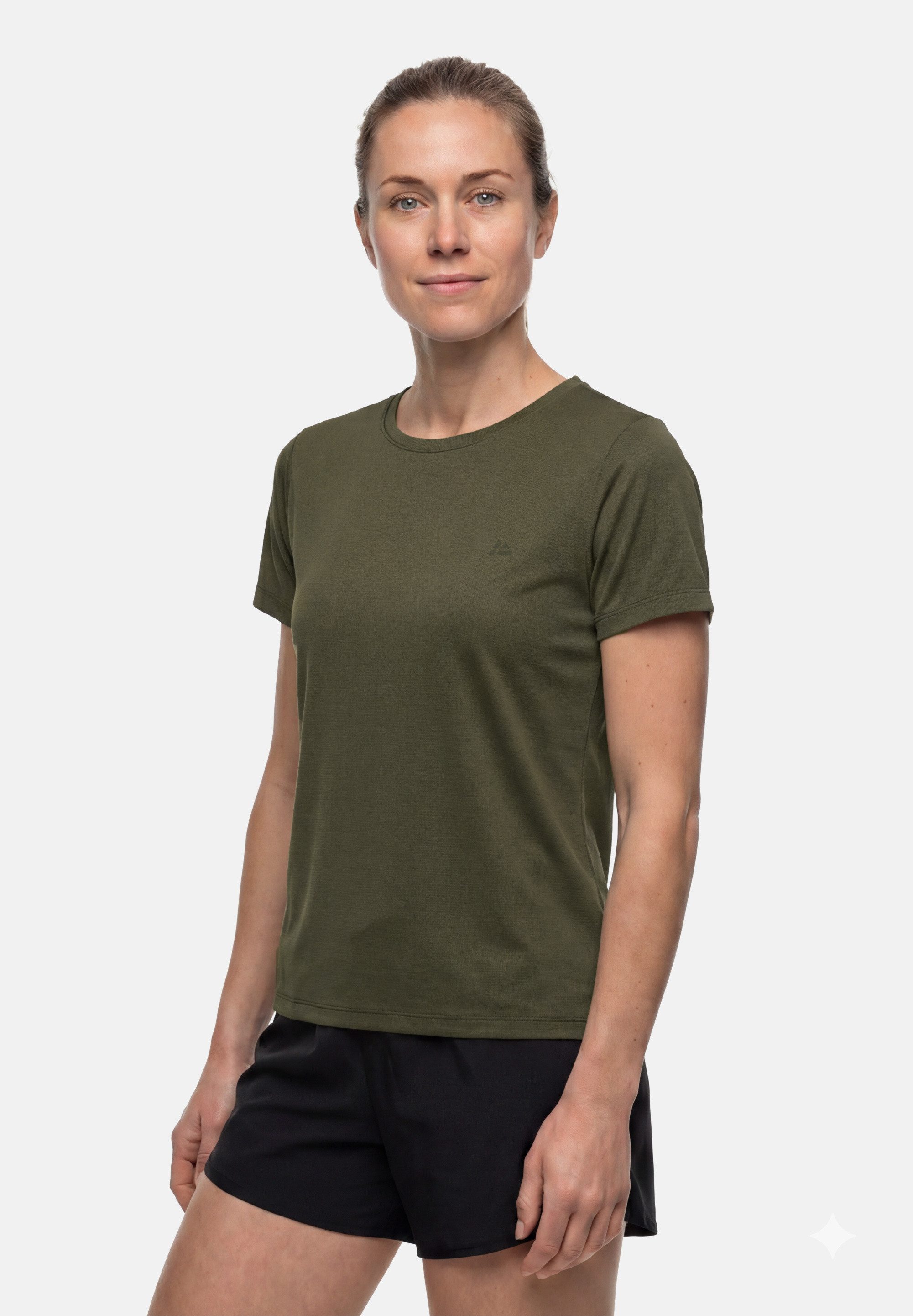 DANISH ENDURANCE T-Shirt Momentum Running 2er Pack Sportshirt Damen mit atmungsaktivem Mesh & Komfort