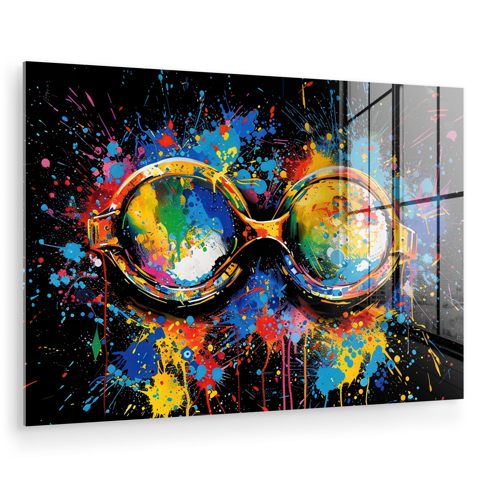 MuchoWow Acrylglasbild Graffiti - Sport - günstig online kaufen