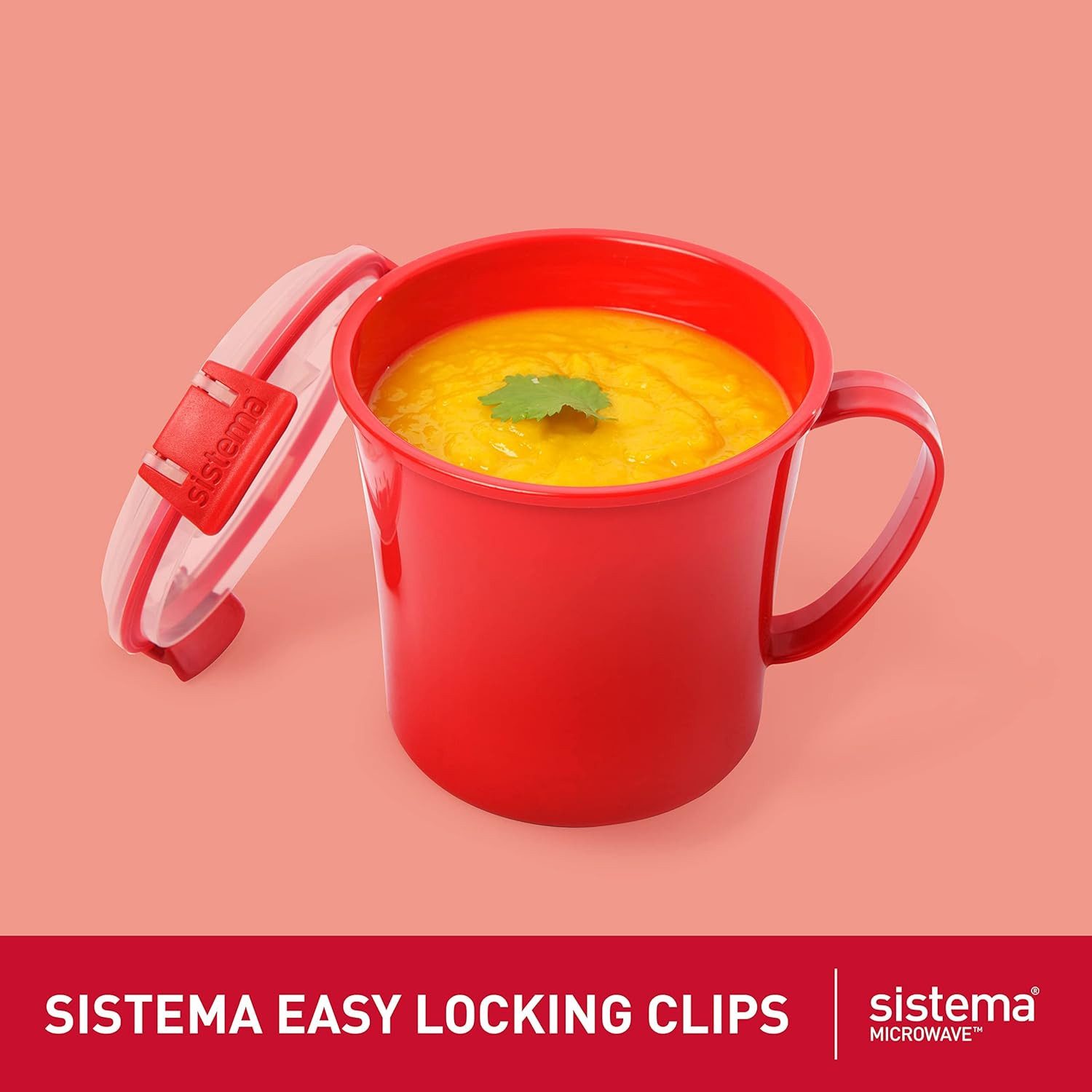 Thumbnail - sistema Aufbewahrungsbox Sistema 656ml Medium Soup Mug Microwave