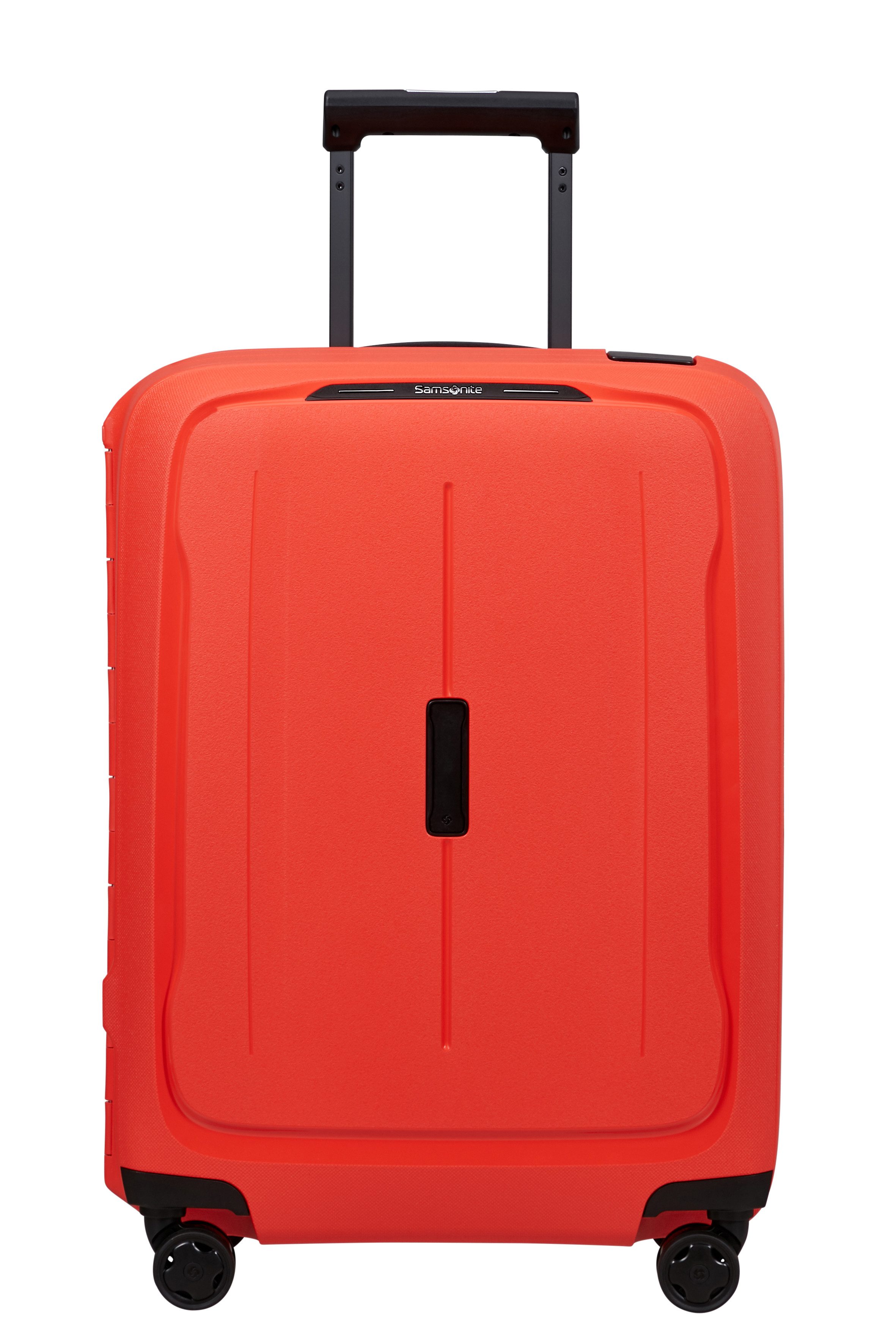 Samsonite Hartschalen-Trolley ESSENS, verschiedene Größen und Farben, 4 Rollen, mit robustem Polypropylen-Gehäuse, mit mehreren Fächern