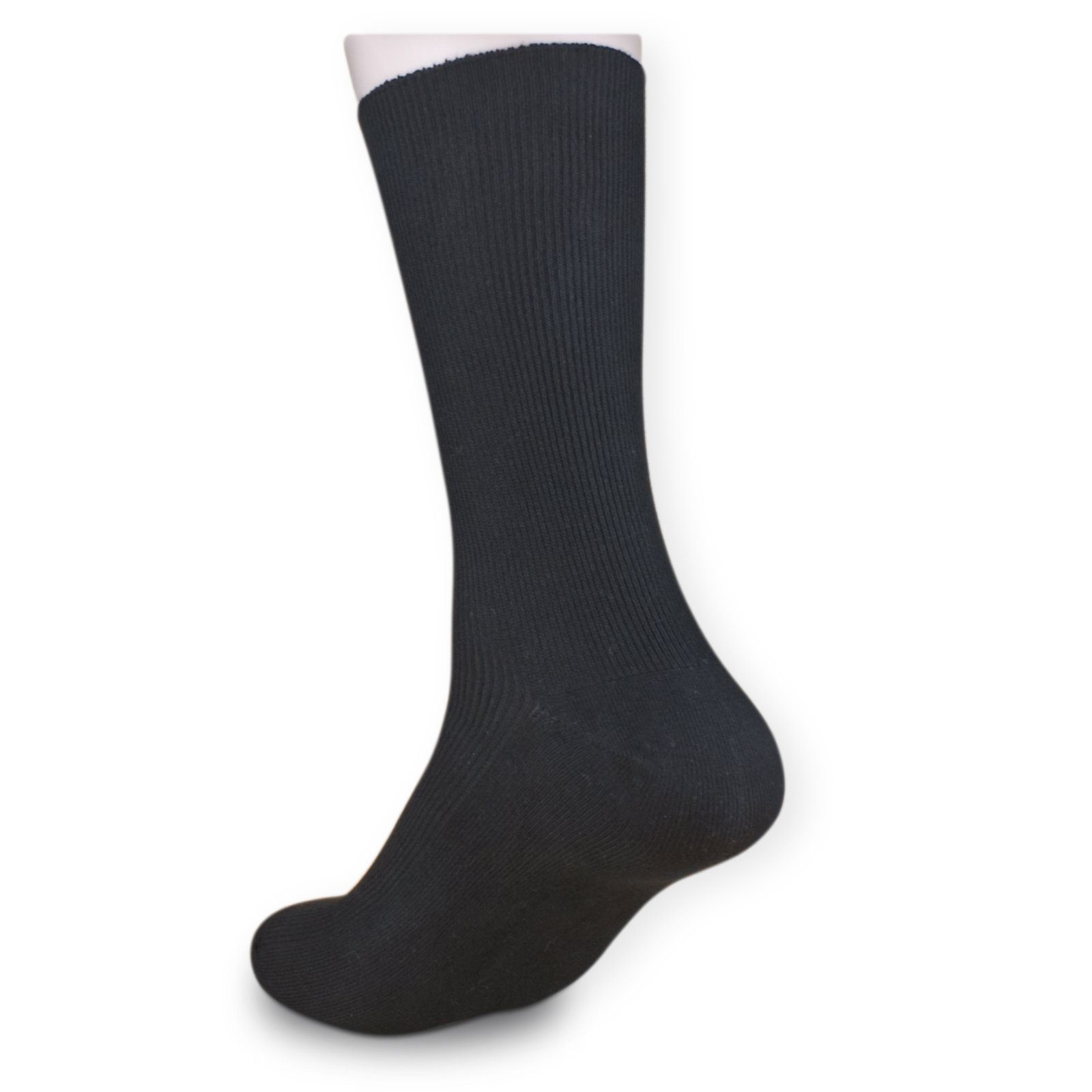 Die Sockenbude Gesundheitssocken BLACK (Bund, 5-Paar, schwarz) ohne Gummi