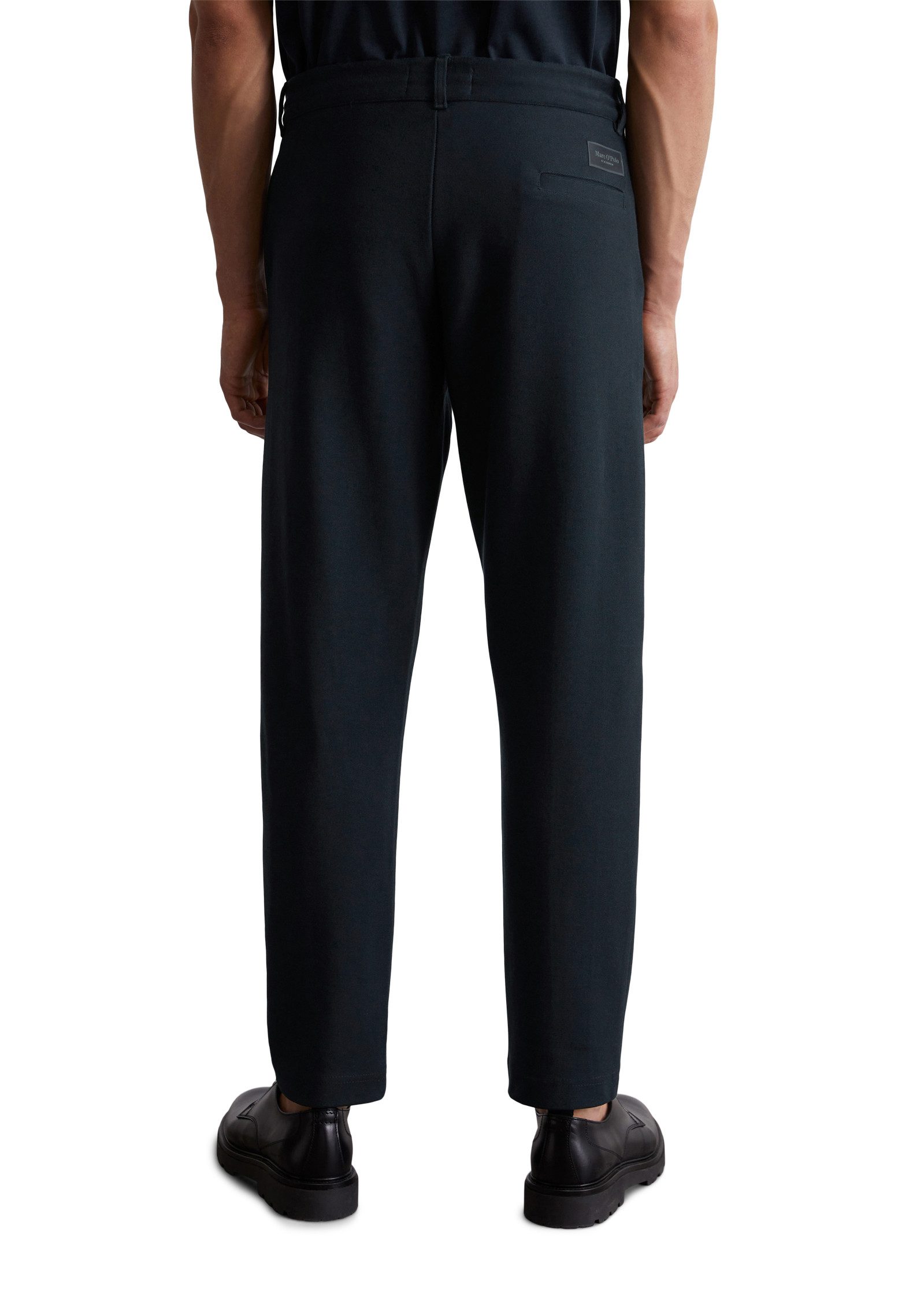 Marc O'Polo Jerseyhose fixierte Bügelfalte vorne, günstig online kaufen