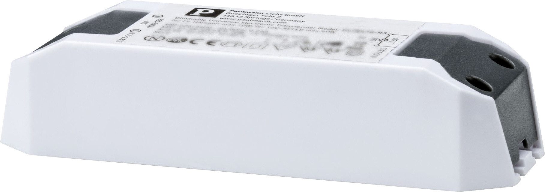 Paulmann LED Einbaustrahler Paulmann Transformator elektronisch Halo+LED 0-65