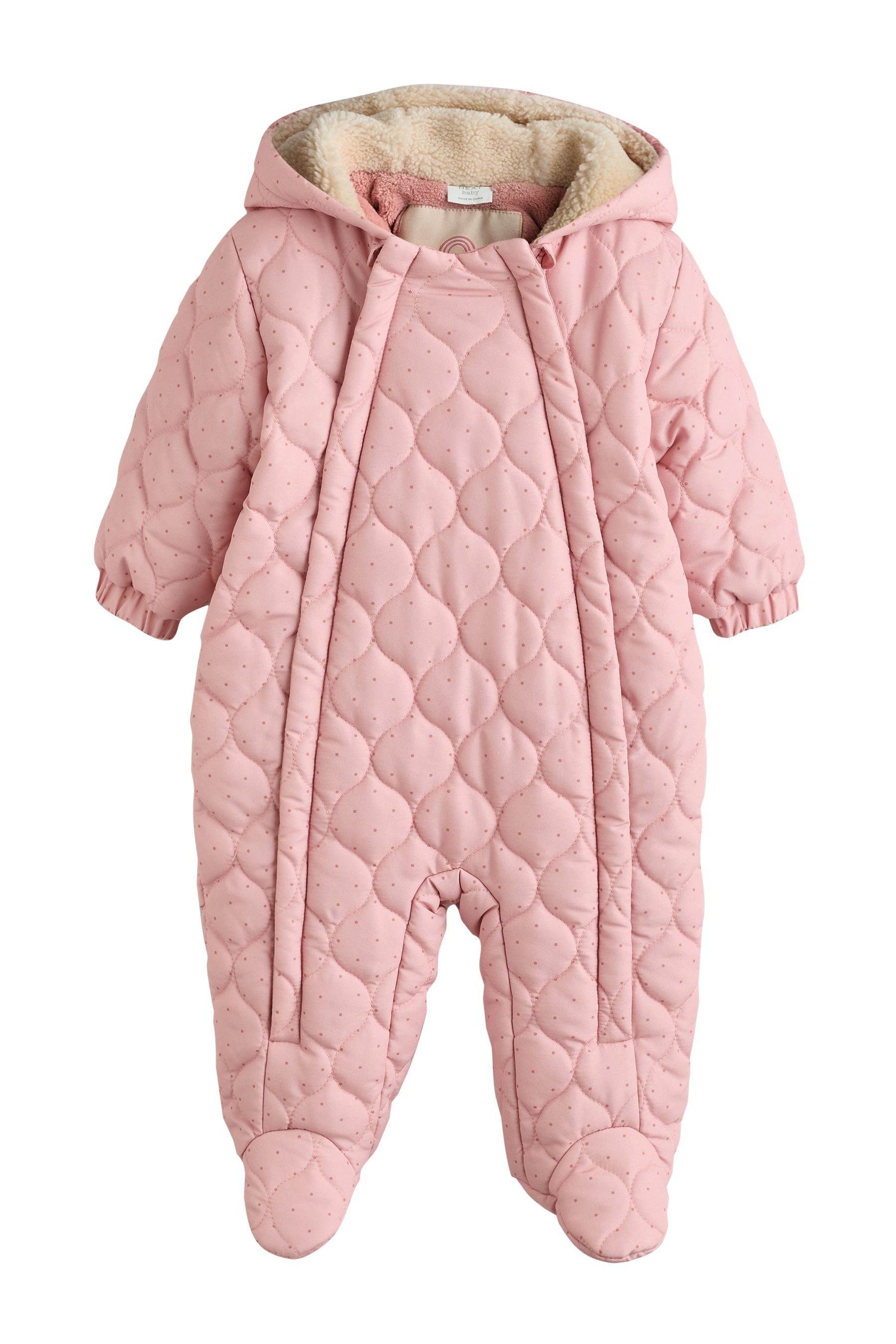 Next Overall Baby-Einteiler mit Kapuze (1-tlg)