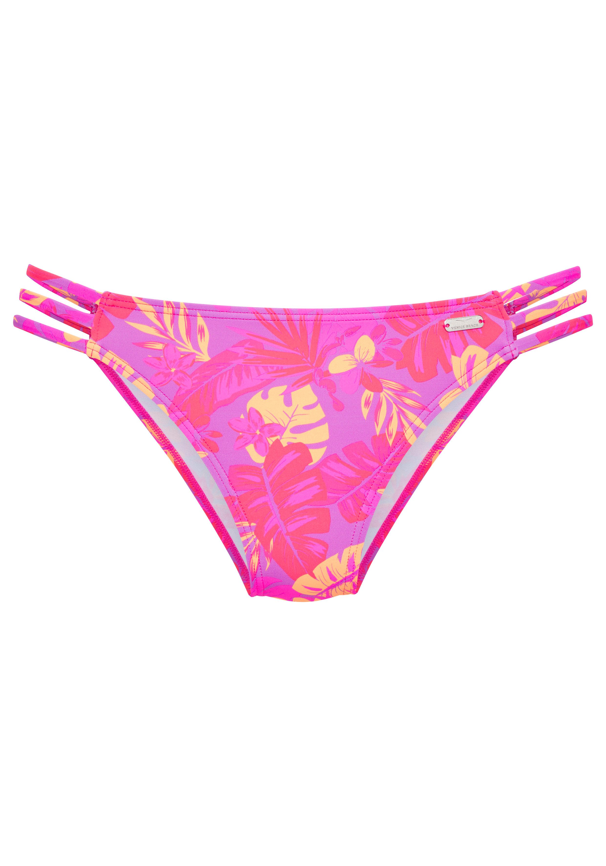 Venice Beach Bikini-Hose Kaitlyn mit floralem Allover-Print. € 29,99