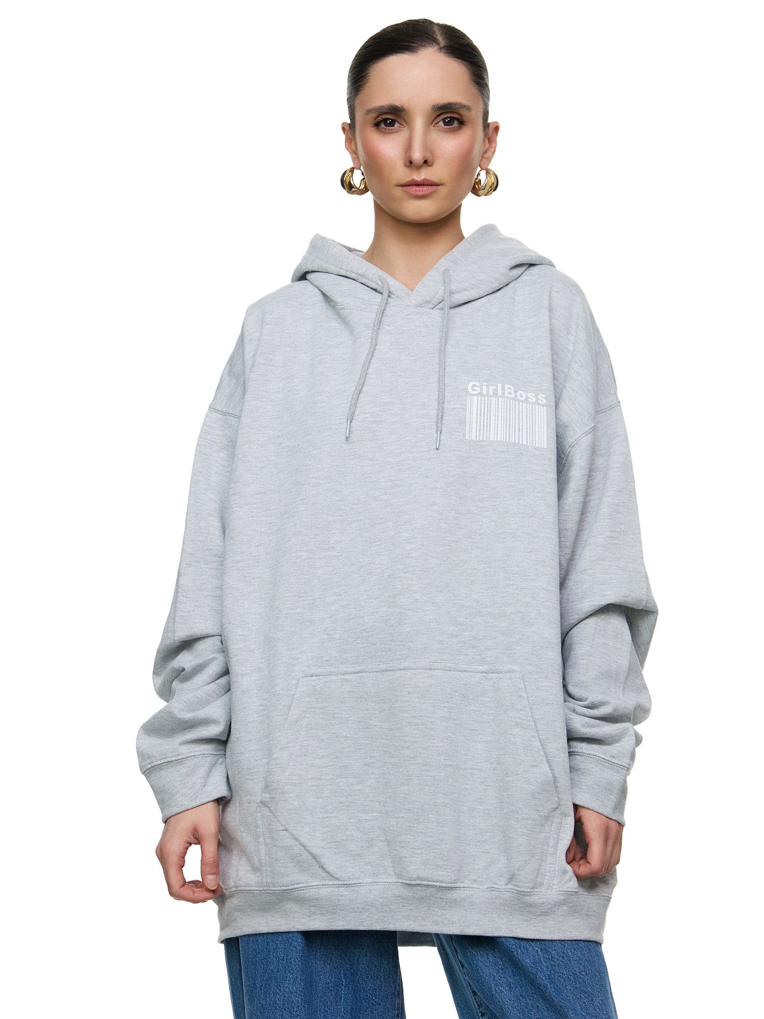 Worldclassca Hoodie Worldclassca Oversized Print GIRL günstig online kaufen