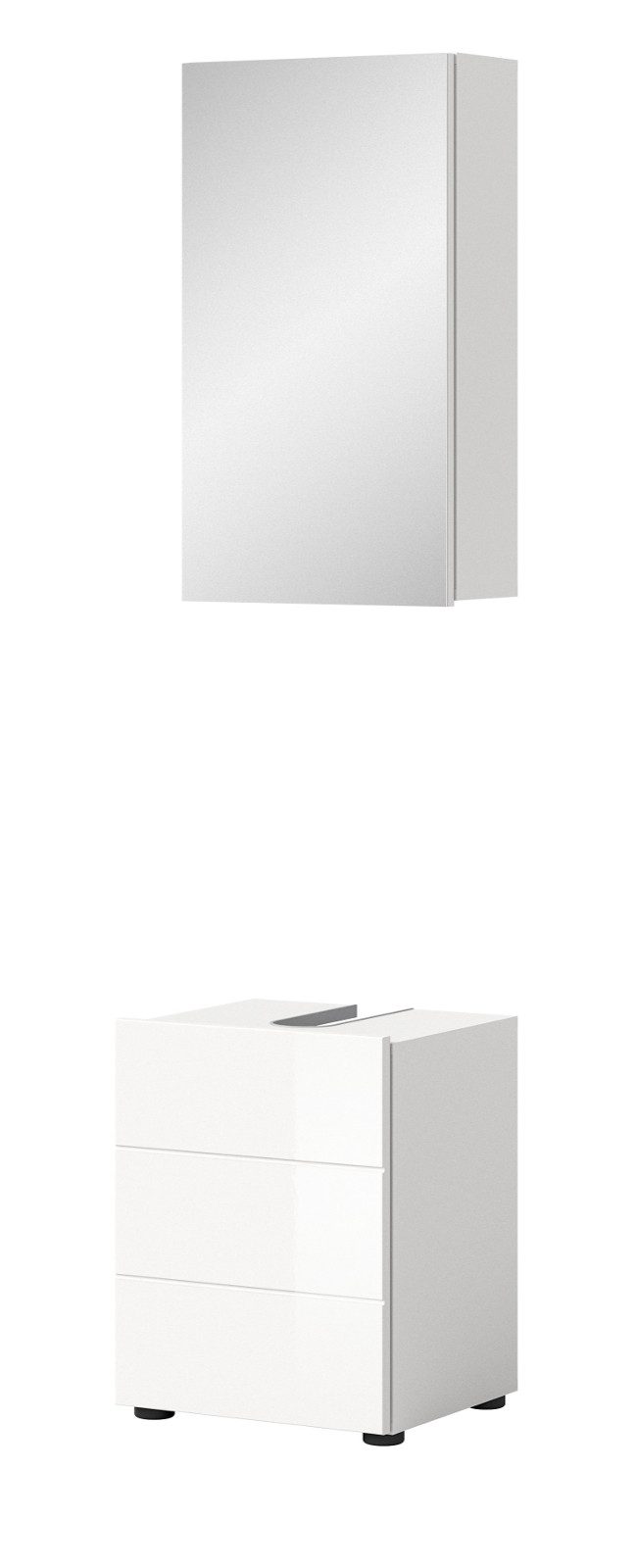 Inn.Furn Badmöbel-Set Larik, (in weiß Hochglanz, günstig online kaufen