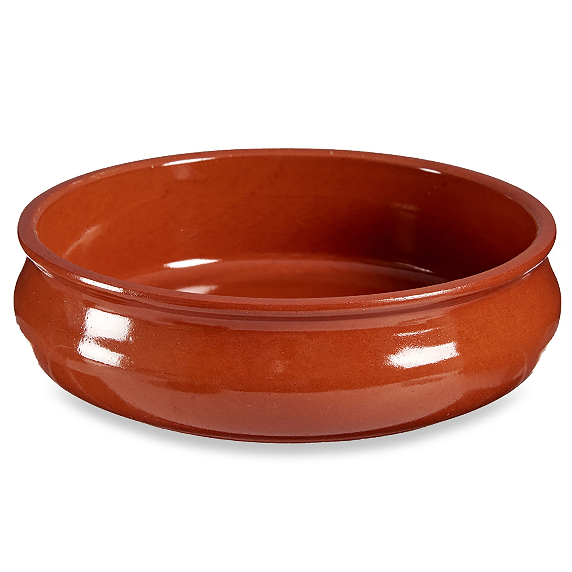 Annastore Ofenschale Ovale oder Runde Auflaufform aus Ton - Tongeschirr Tonschale, Ofenfest