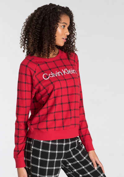 Calvin Klein Sweater mit Karomuster