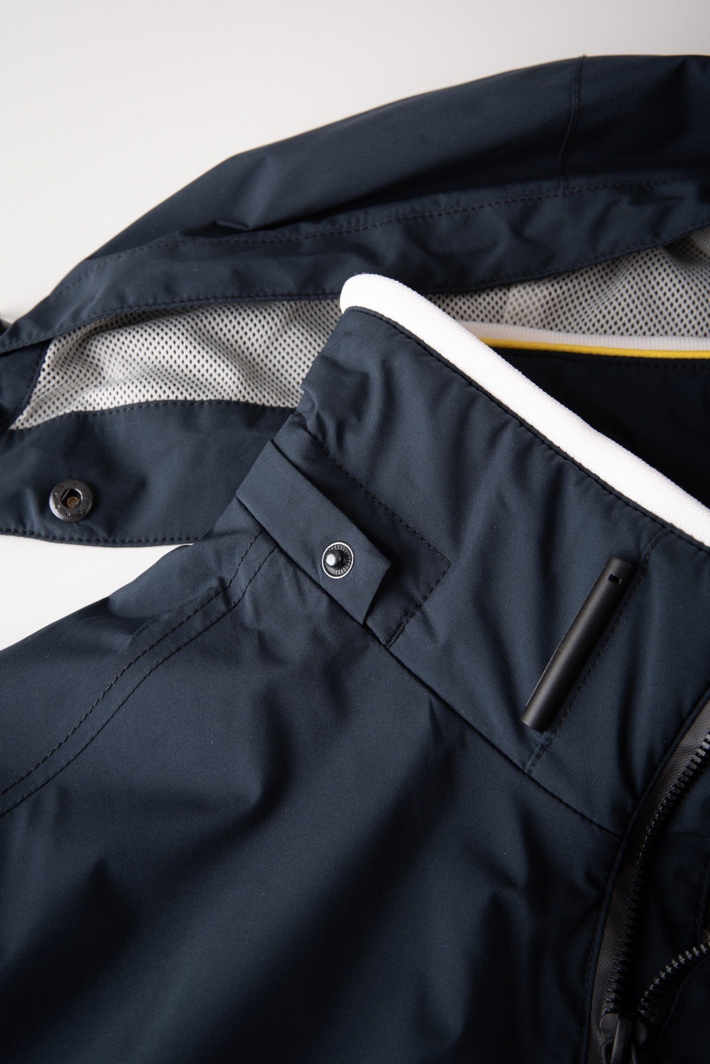 bugatti Langjacke mit abnehmbarer Kapuze