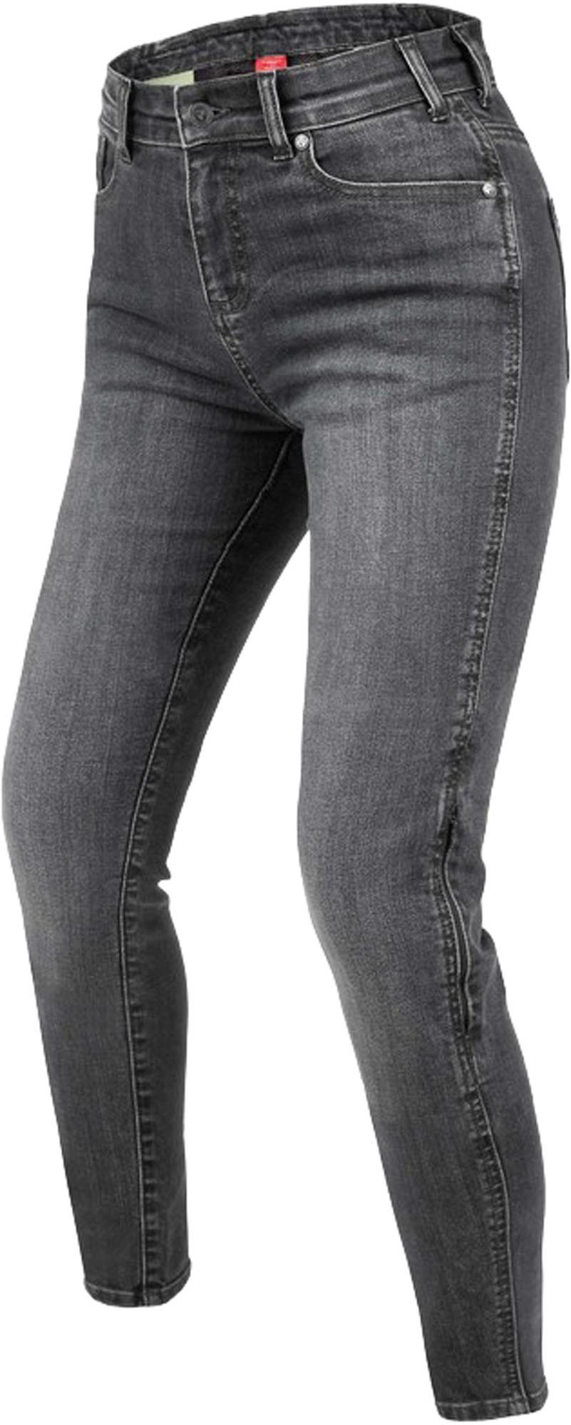 Rebelhorn Motorradhose Classic 3 Slim Fit Damen Motorrad Jeans Verbindungsreißverschluss,Hüftprotektoren enthalten,Knieprotektor