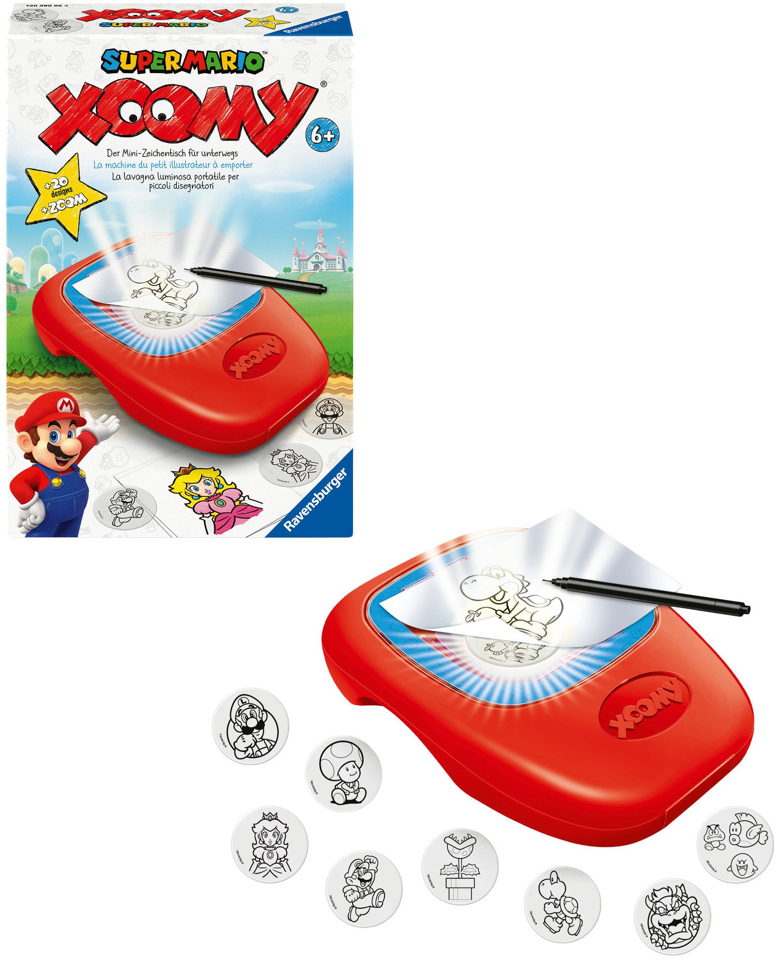 Ravensburger Malvorlage Xoomy Midi Super Mario