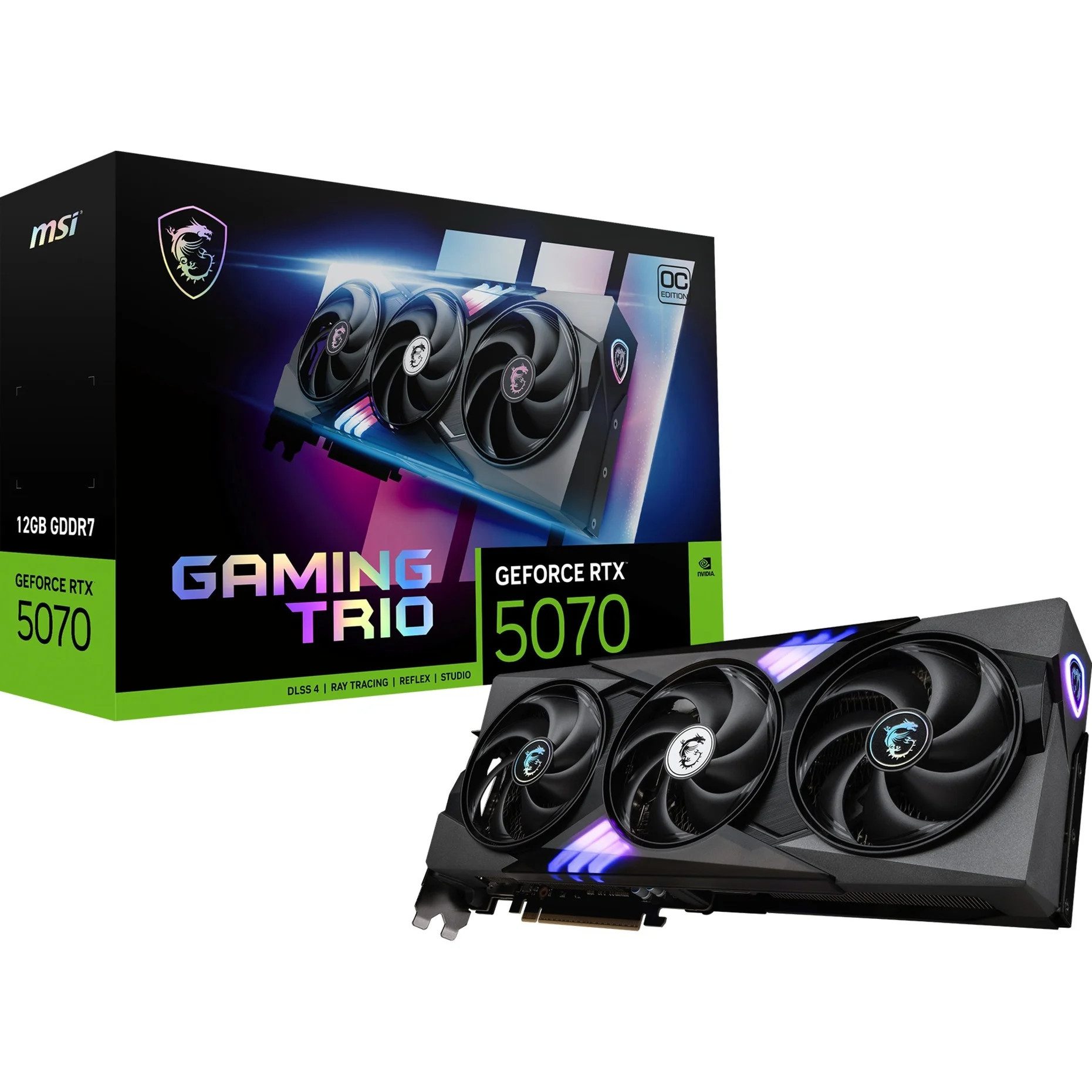 GeForce RTX 5070 12G GAMING TRIO OC Grafikkarte