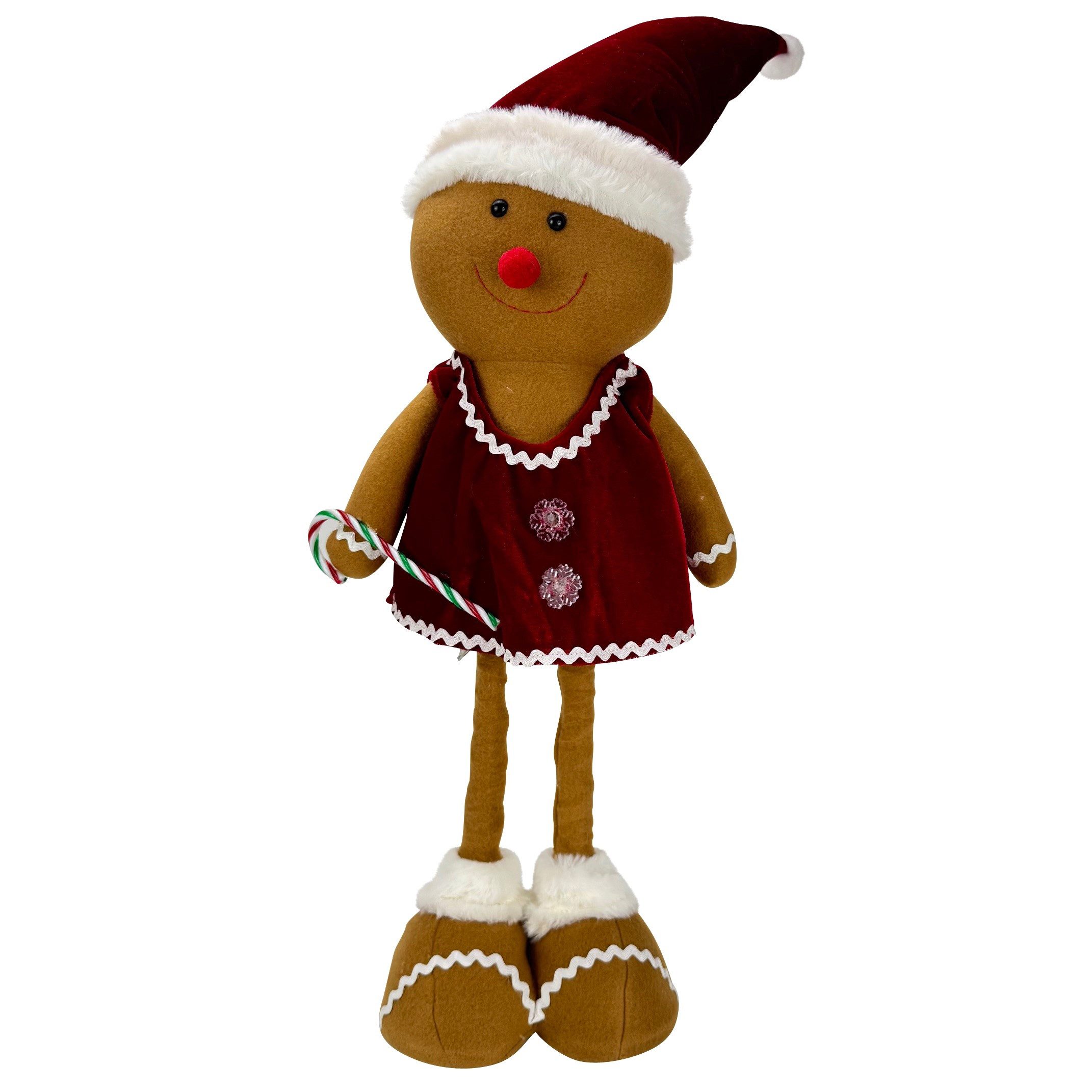 Online-Fuchs Dekofigur Lebkuchenfrau, Lebkuchenmann mit LED-Beleuchtung - W günstig online kaufen