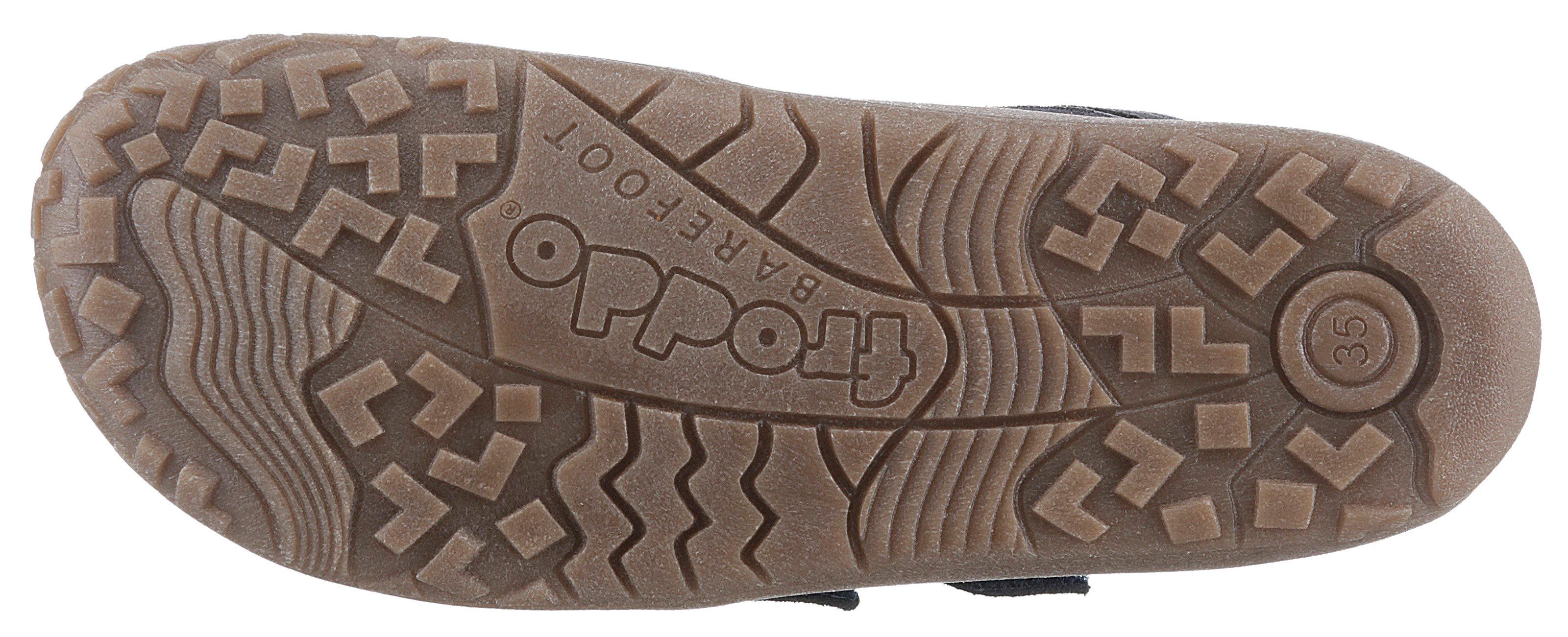 froddo® BAREFOOT TEX AUTUMN Klettschuh, Winterstiefel mit TEX-Membrane