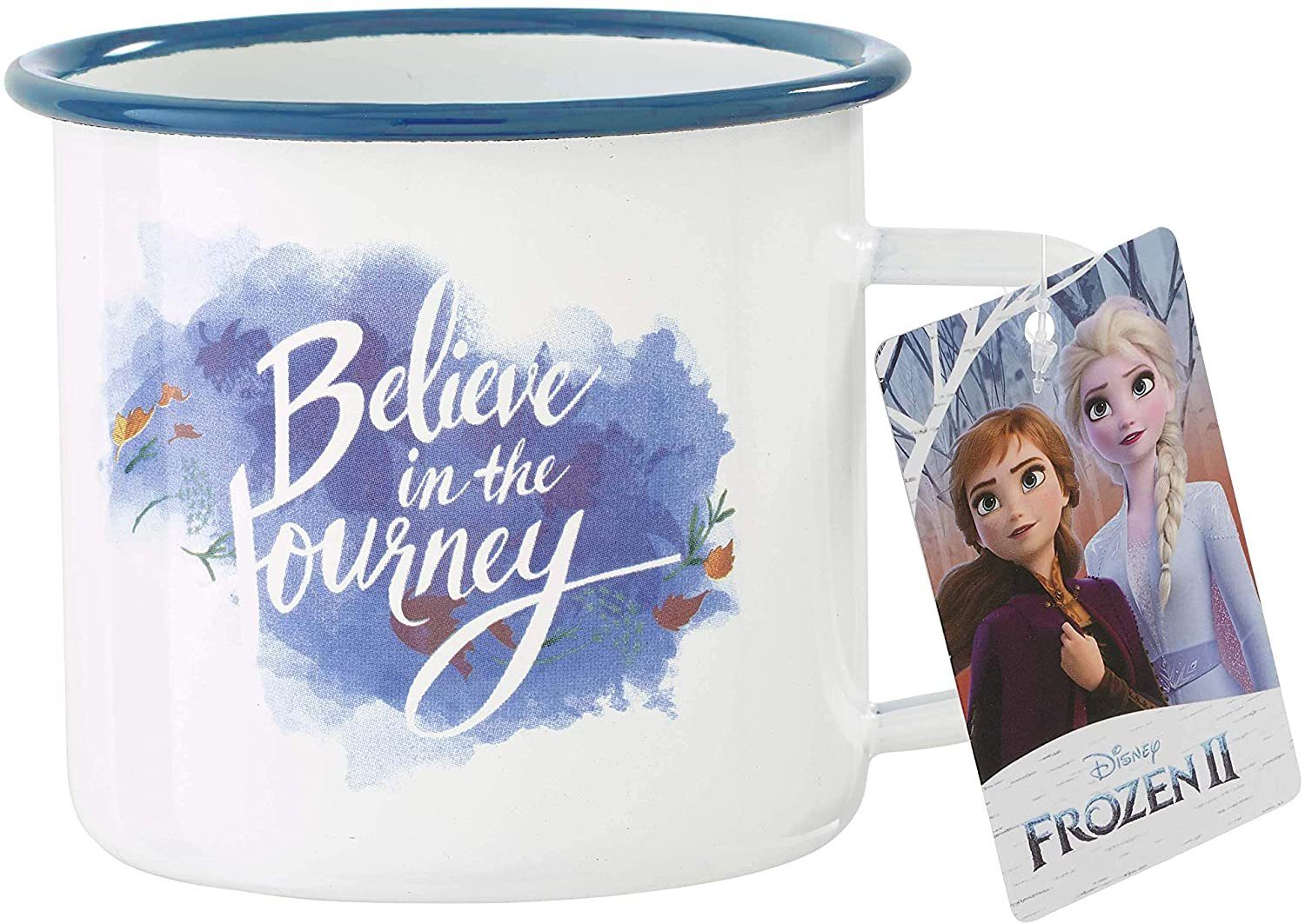 Funko Tasse Funko Pop! Home - Die Eiskönigin - EmailleTasse "Believe in the Journey", Metall