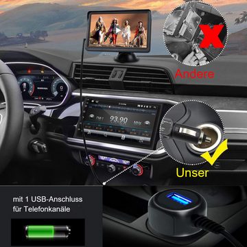yozhiqu Carplay-Android-Auto-HD-Auto-Smart-Screen-Bluetooth-Auto Navigator Navigationsgerät (Portable carplay Auto Smart Bildschirm Bluetooth Auto Navigator)