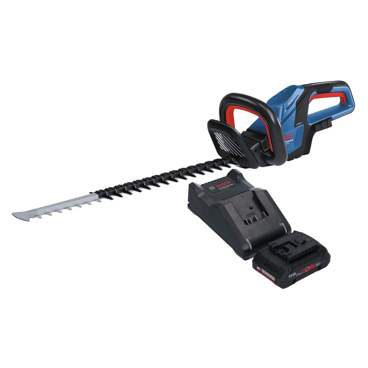 Bosch Professional Akku-Heckenschere GHE 18V-60 Professional Akku Heckenschere 18 V 60 cm Brushless + 1x