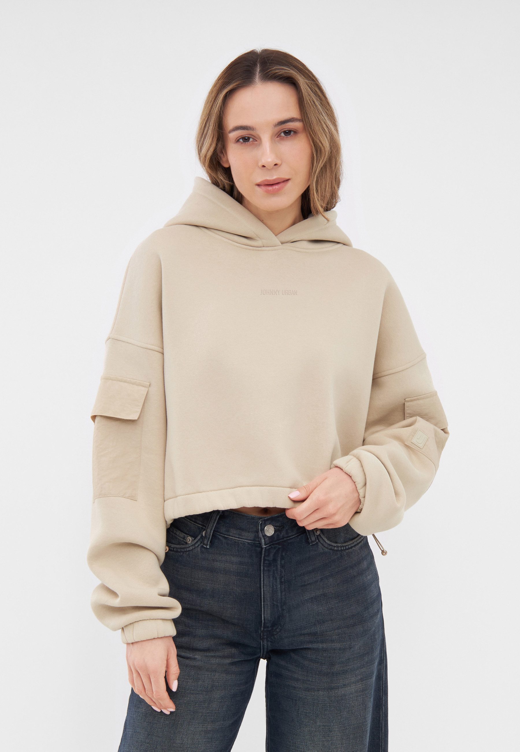 Johnny Urban Hoodie Carly Cropped Hoodie günstig online kaufen