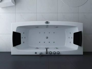 PureHaven Whirlpool 170x80 cm Heizung Reinigungsprogramm & Lichttherapie