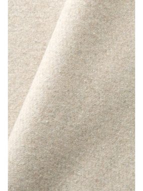 Esprit Collection Wollmantel Recycelt: Mantel aus Wollmix mit Gürtel