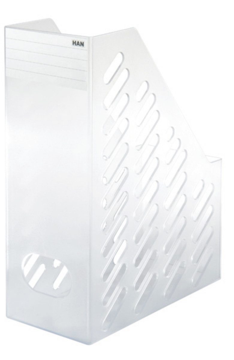 HAN-Bürogeräte Stehsammler Stehsammler Brillant XXL für C4 transluzent klar