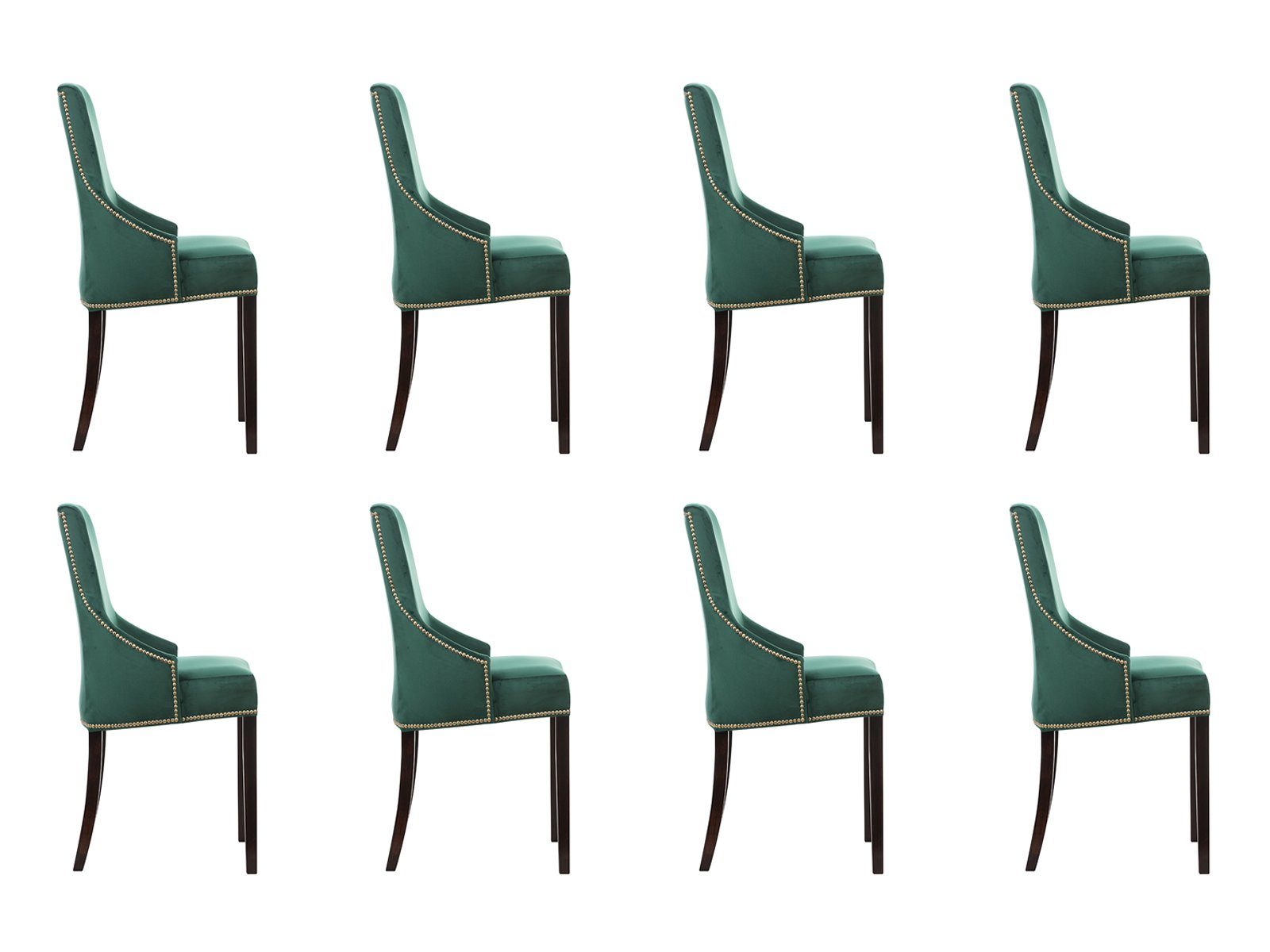 8x Stuhl Sessel Stühle Sessel Garnitur Karcz, Club Sitz Seht Set Karcz Stühle Sitz JVmoebel Lounge Lounge Garnitur Design Club 8x Polster Seht Design Set Stuhl Stuhl Polster