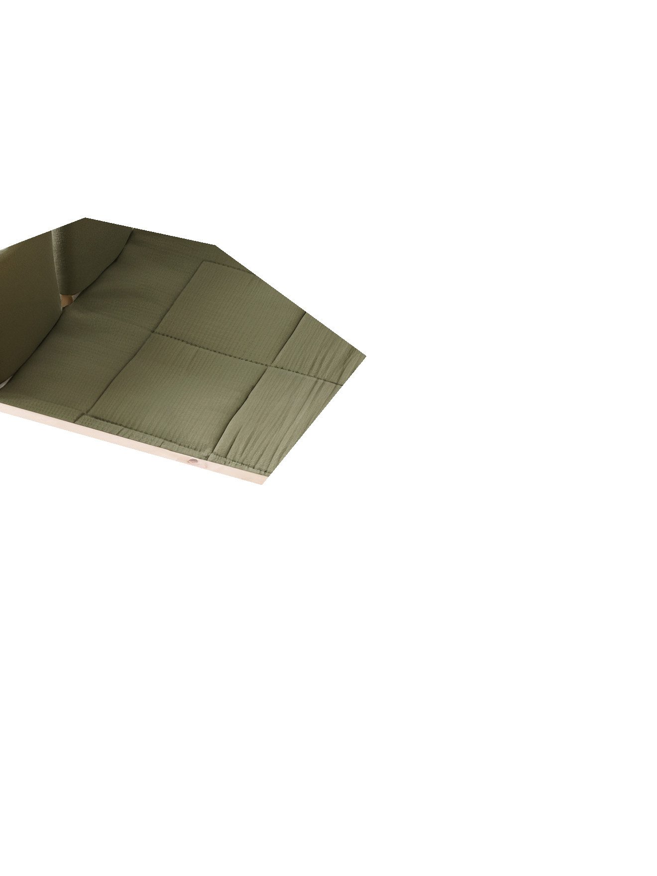 vertbaudet Bettumrandung Baby Bettumrandung/Laufgitterpolster aus Musselin günstig online kaufen