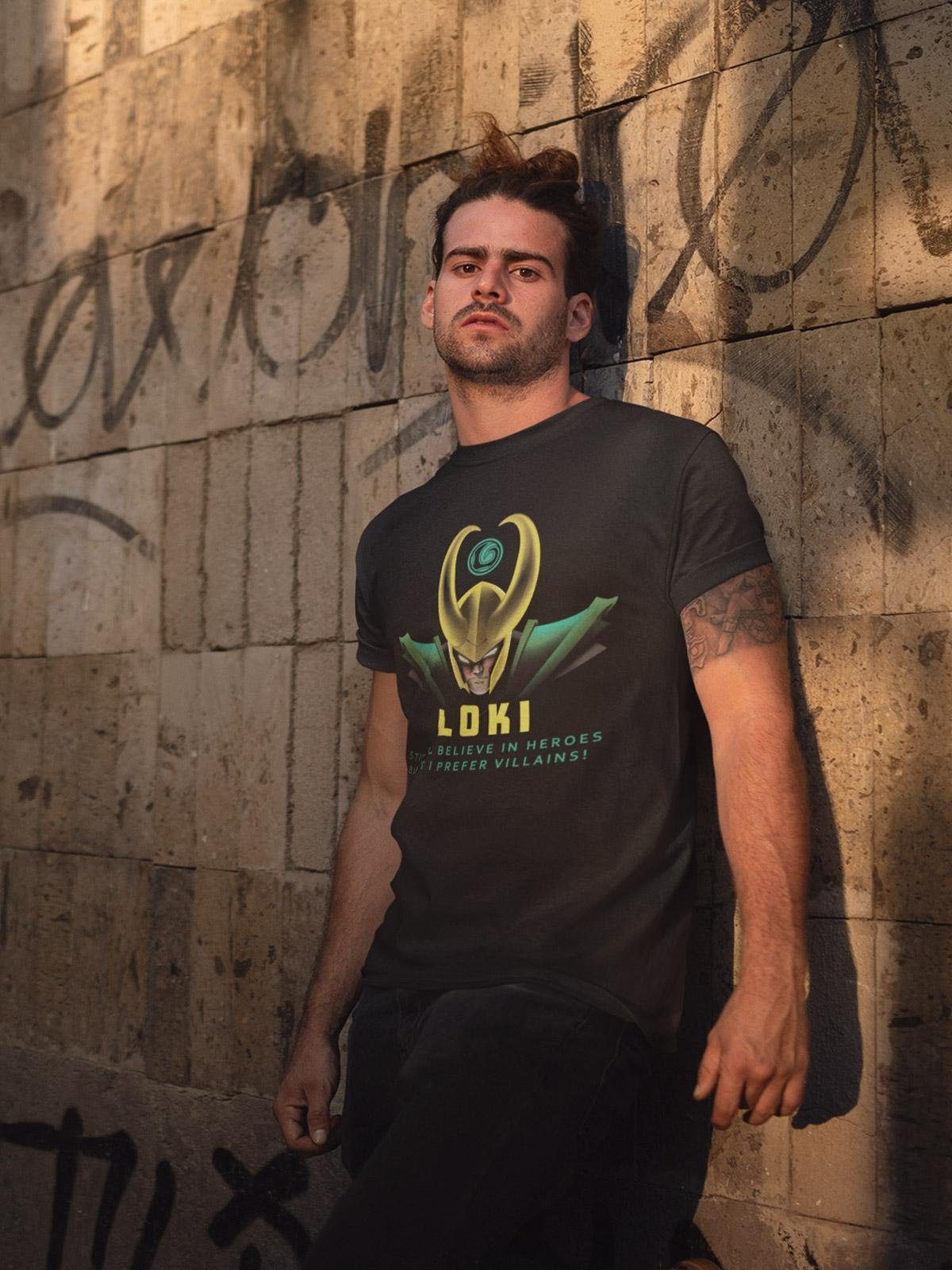 MARVEL Villains T-Shirt Loki
