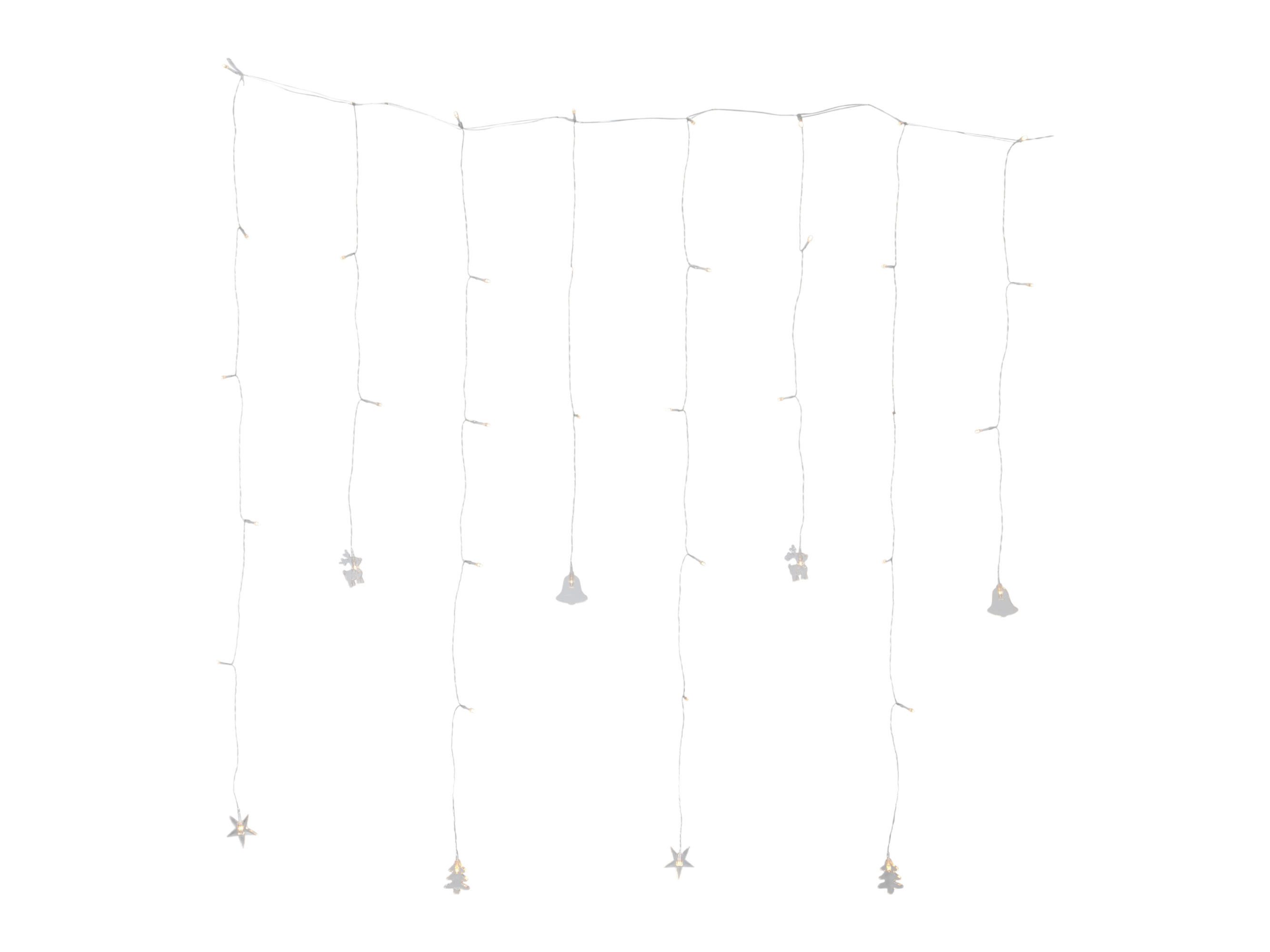 STAR TRADING LED-Lichtervorhang Decy, 40-flammig, Weihnachten günstig online kaufen