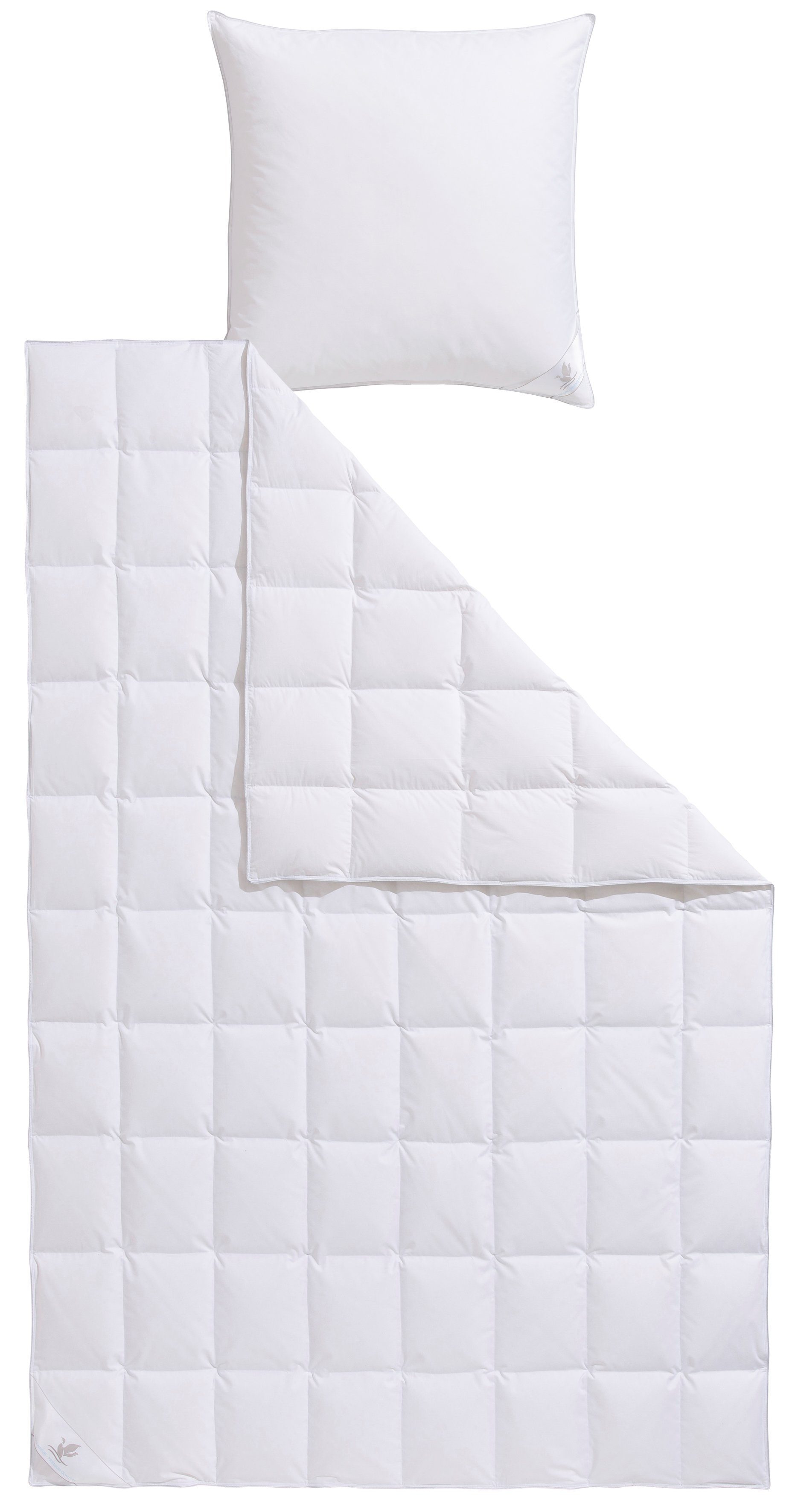 Otto Keller Daunenbettdecke + Kopfkissen Star, Decke mit Kissen, verschiede günstig online kaufen