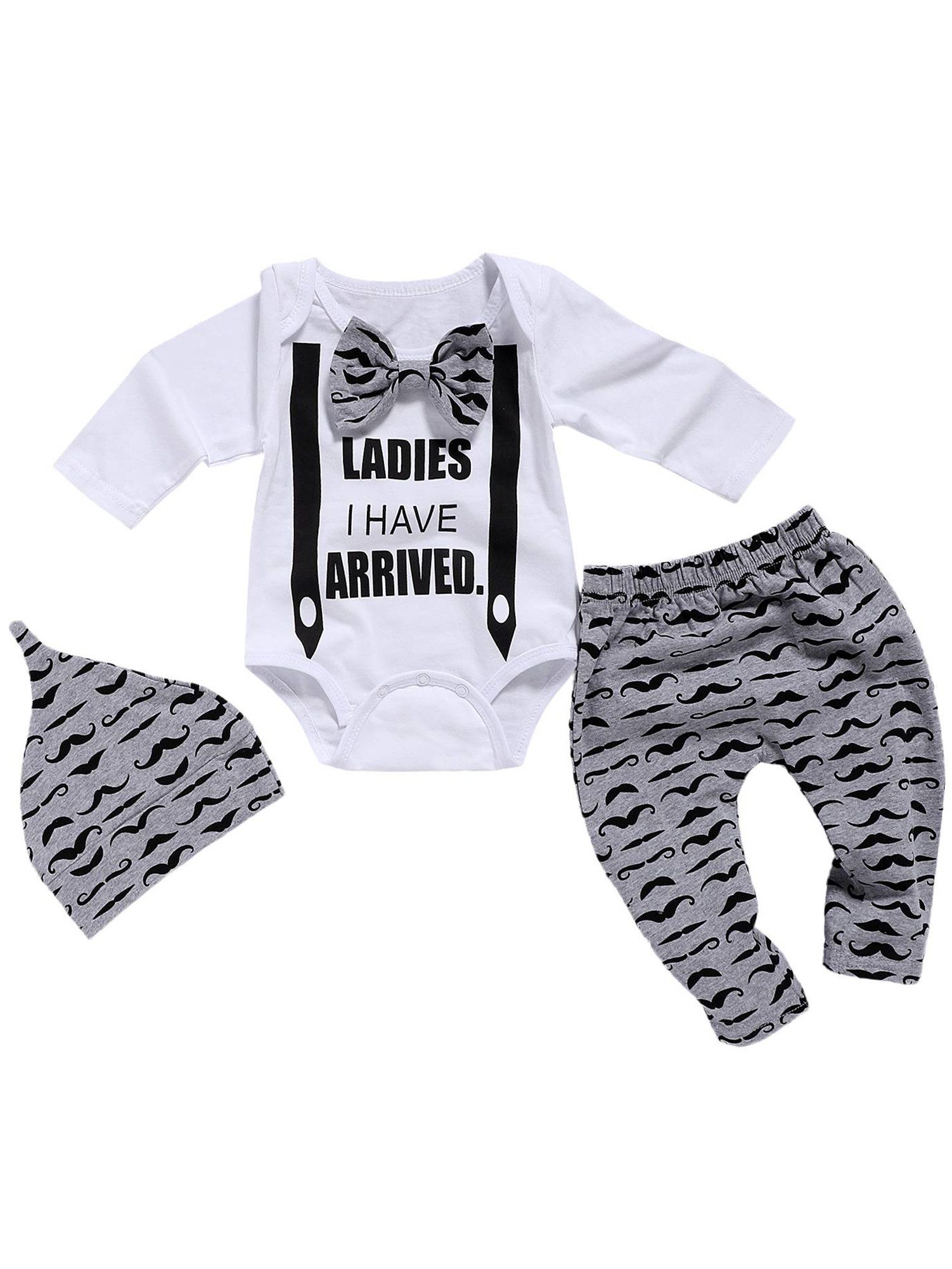 Shirt, Leggings, Jäckchen & Mütze Jungen süßer bedruckt Langarm Anzug