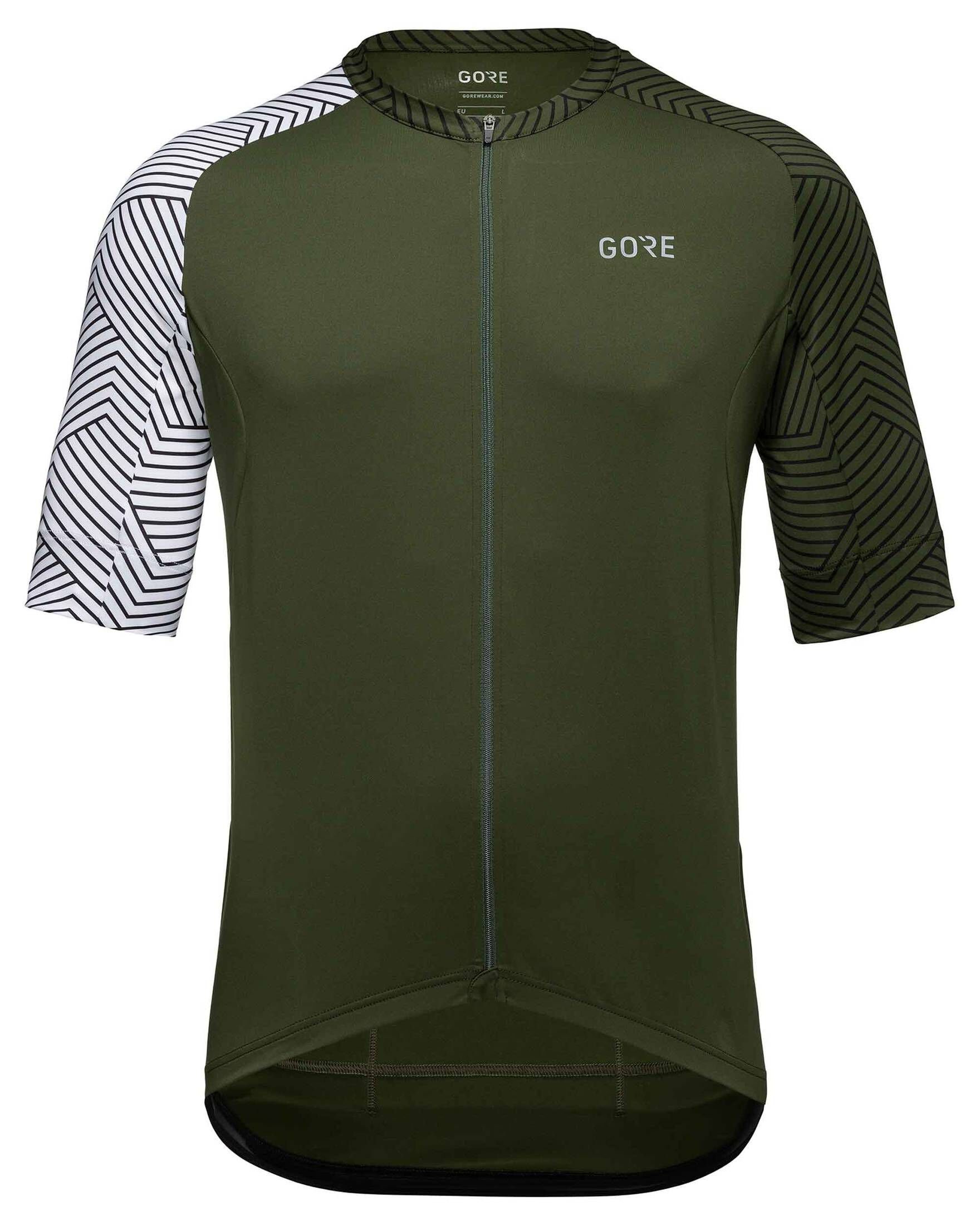 "C5 Herren grün Wear GORE® Radtrikot Kurzarm Optiline" (400) Radtrikot