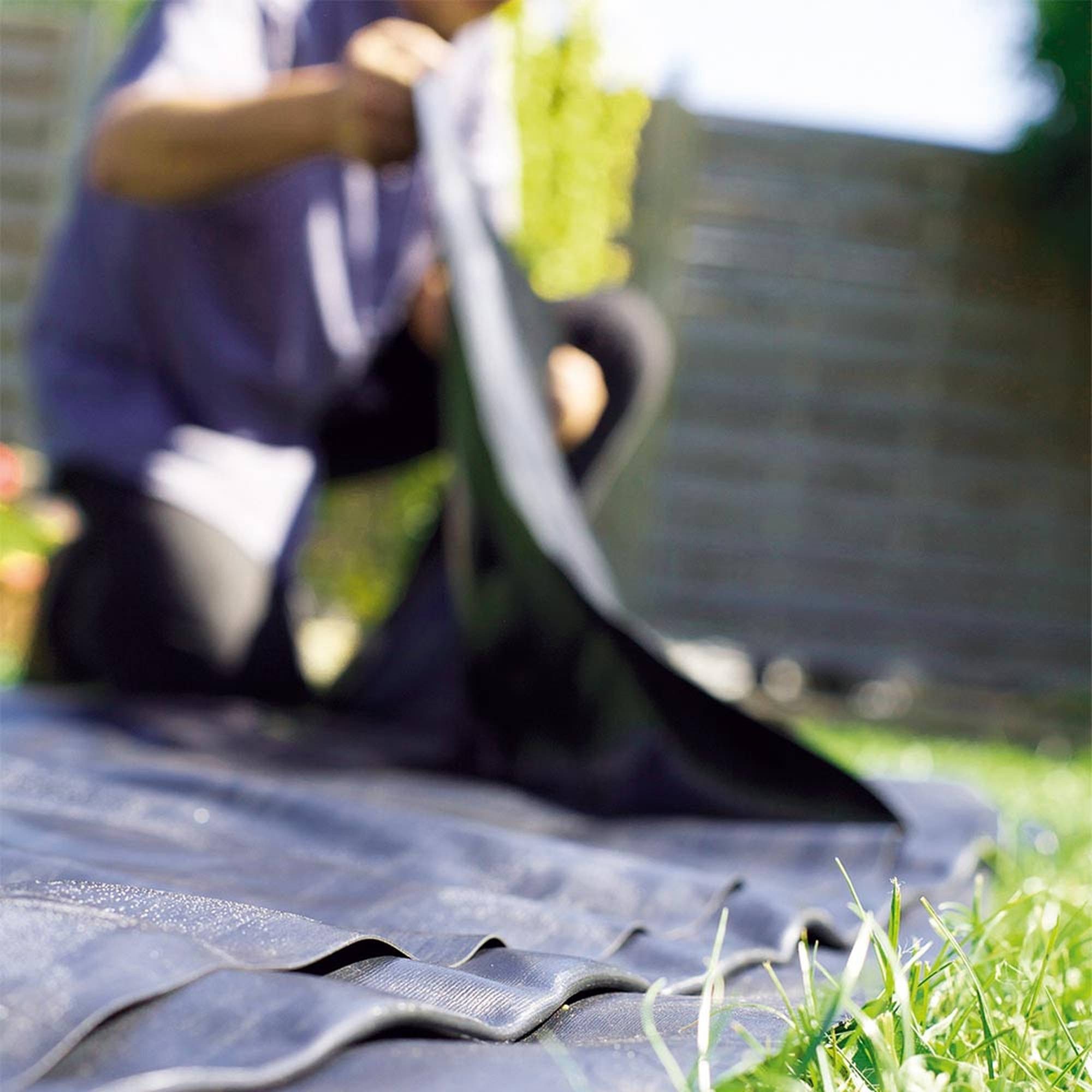 Heissner Teichfolie Heissner Teichfolie PVC schwarz, Stärke 1,00 mm -, 1 mm Stärke, (1-St)