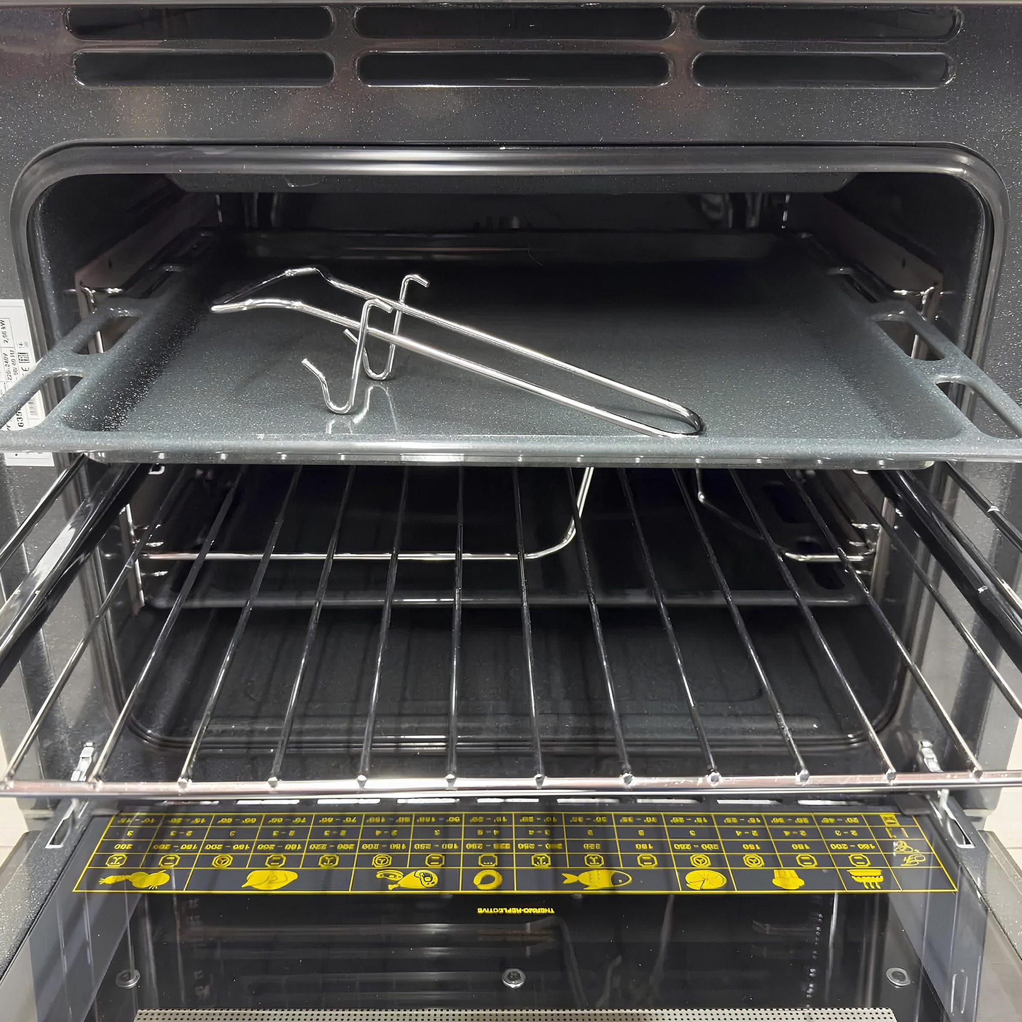Kaiser Küchengeräte Backofen-Set Herd Set Autark Elektro Einbaubackofen, 60 cm,Teleskop-System, 67L, 8 Funktionen mit Induktionskochfeld 60 cm FREE ZONE mit 2 FLEX Induktions-Zonen+Dunstabzugshaube 60 cm EH 6355 Em+ KCT 6192 Fi Em+A 6315 Em ECO, mit 1-fach-Teleskopauszug