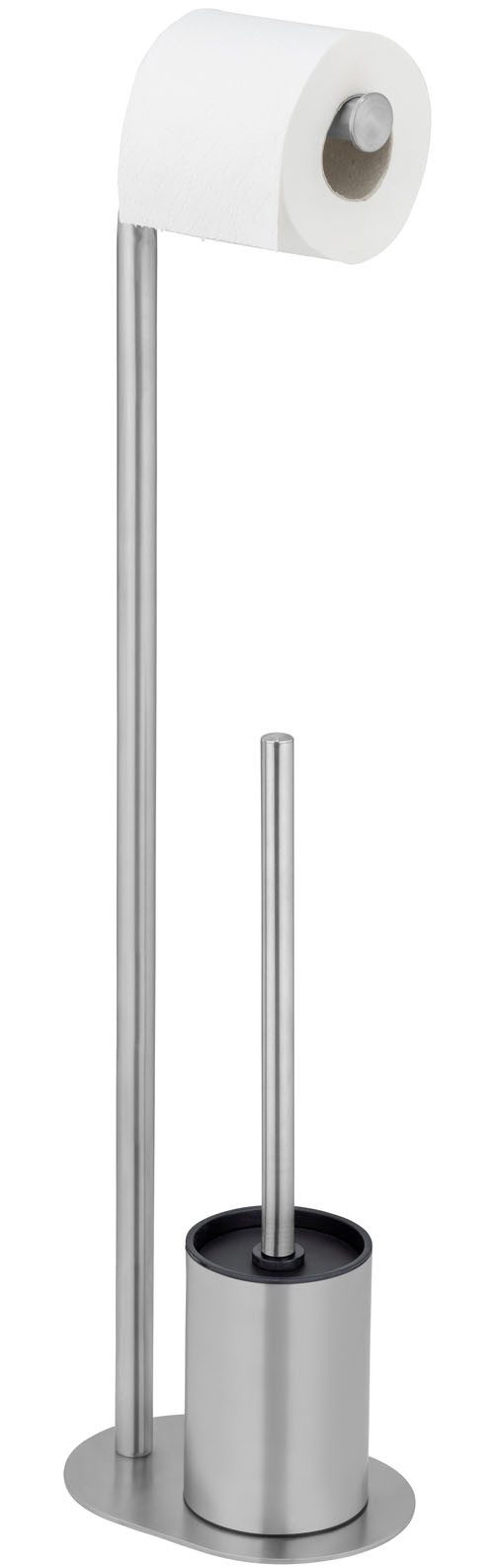 WENKO WC-Garnitur Levante, freistehender Toilettenpapierhalter mit WC-Bürst günstig online kaufen