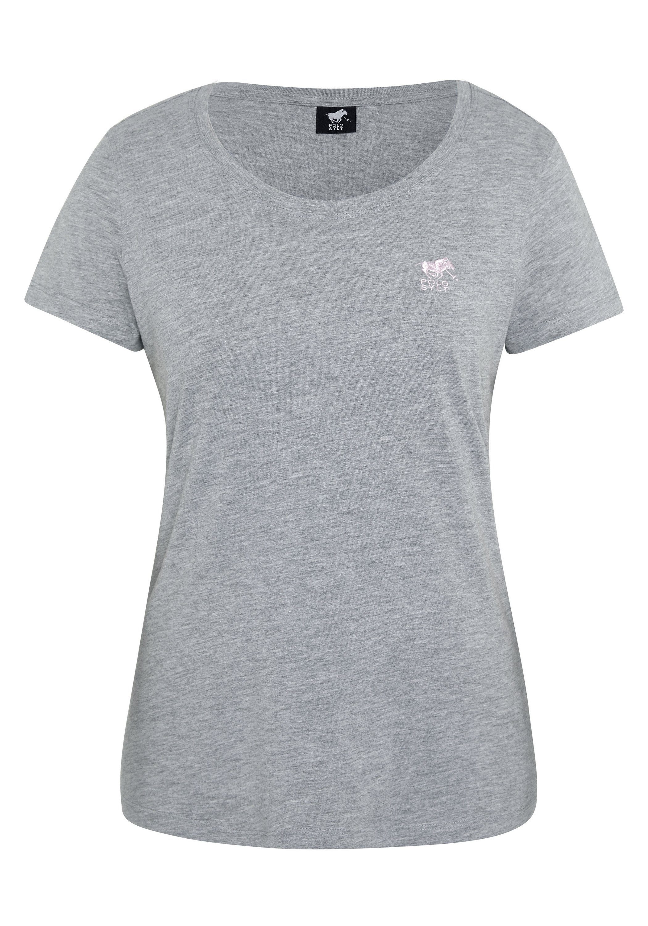 Polo Sylt T-Shirt mit Logo-Akzent (1, günstig online kaufen