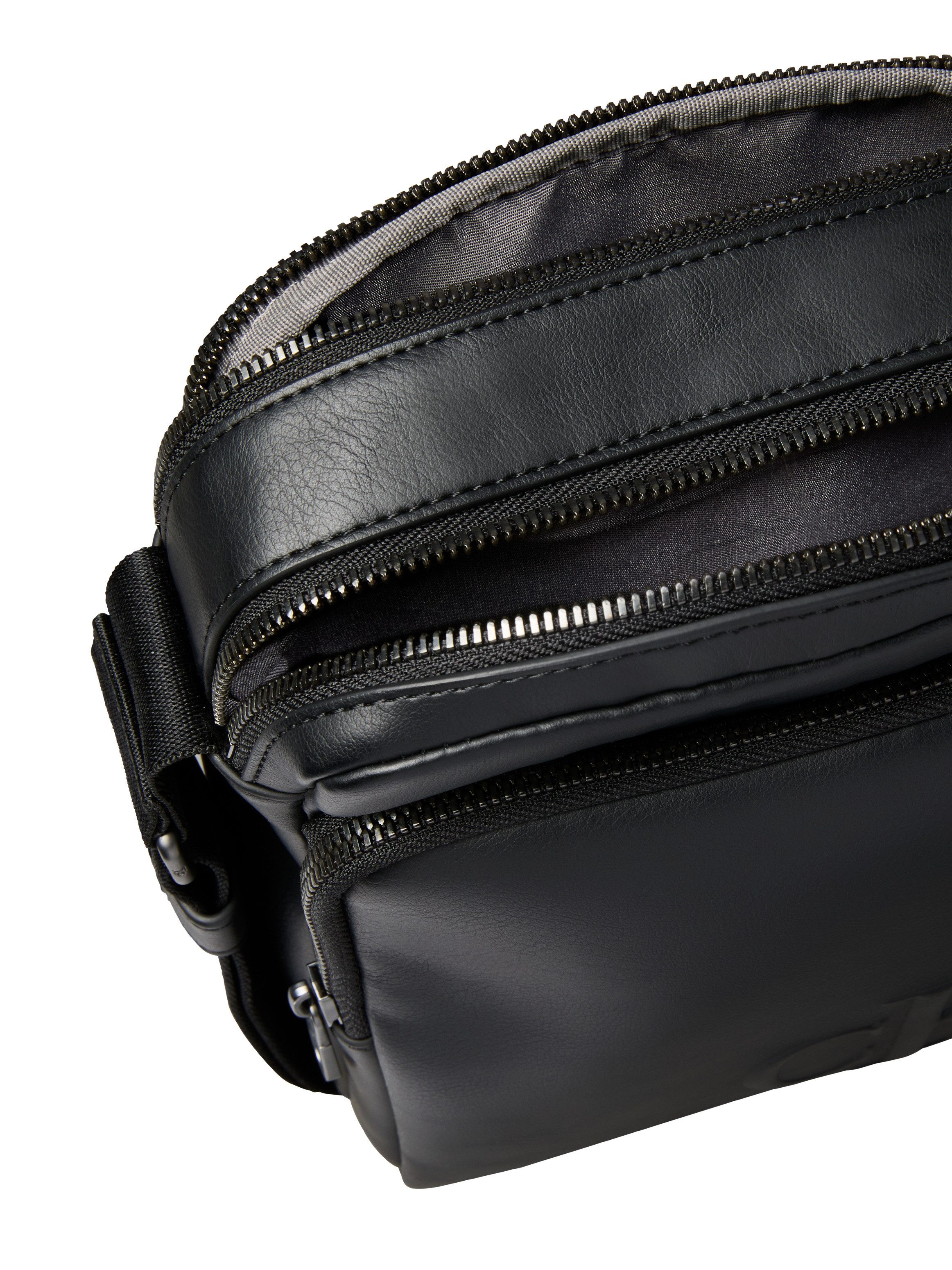 Calvin Klein Umhängetasche BOLD CK POCKET REPORTER, Schultertasche, Cross-Body Bag mit Logoschriftzug